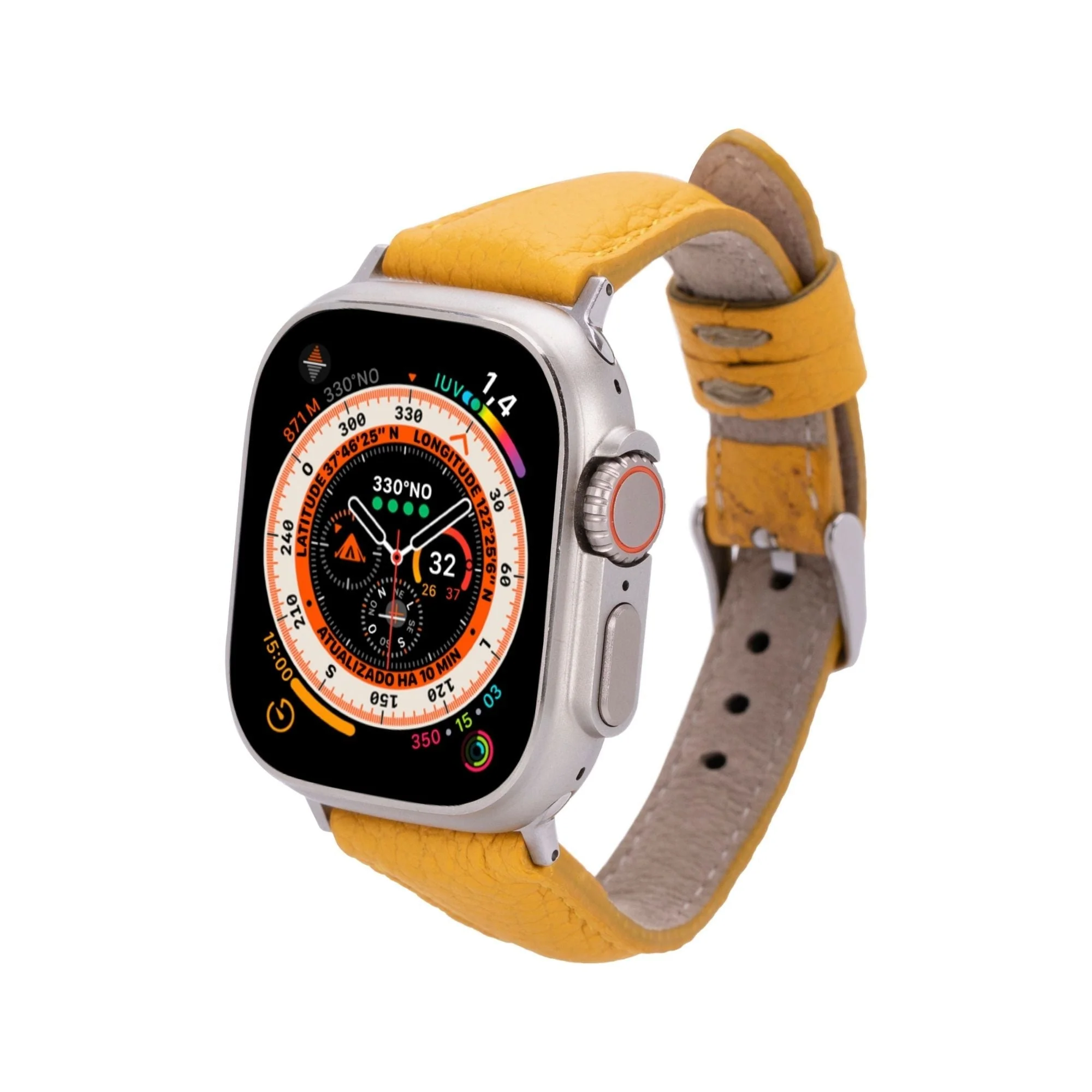 Buford Slim Leather Bands for Apple Watch 9, Ultra 2 & SE - Image 36