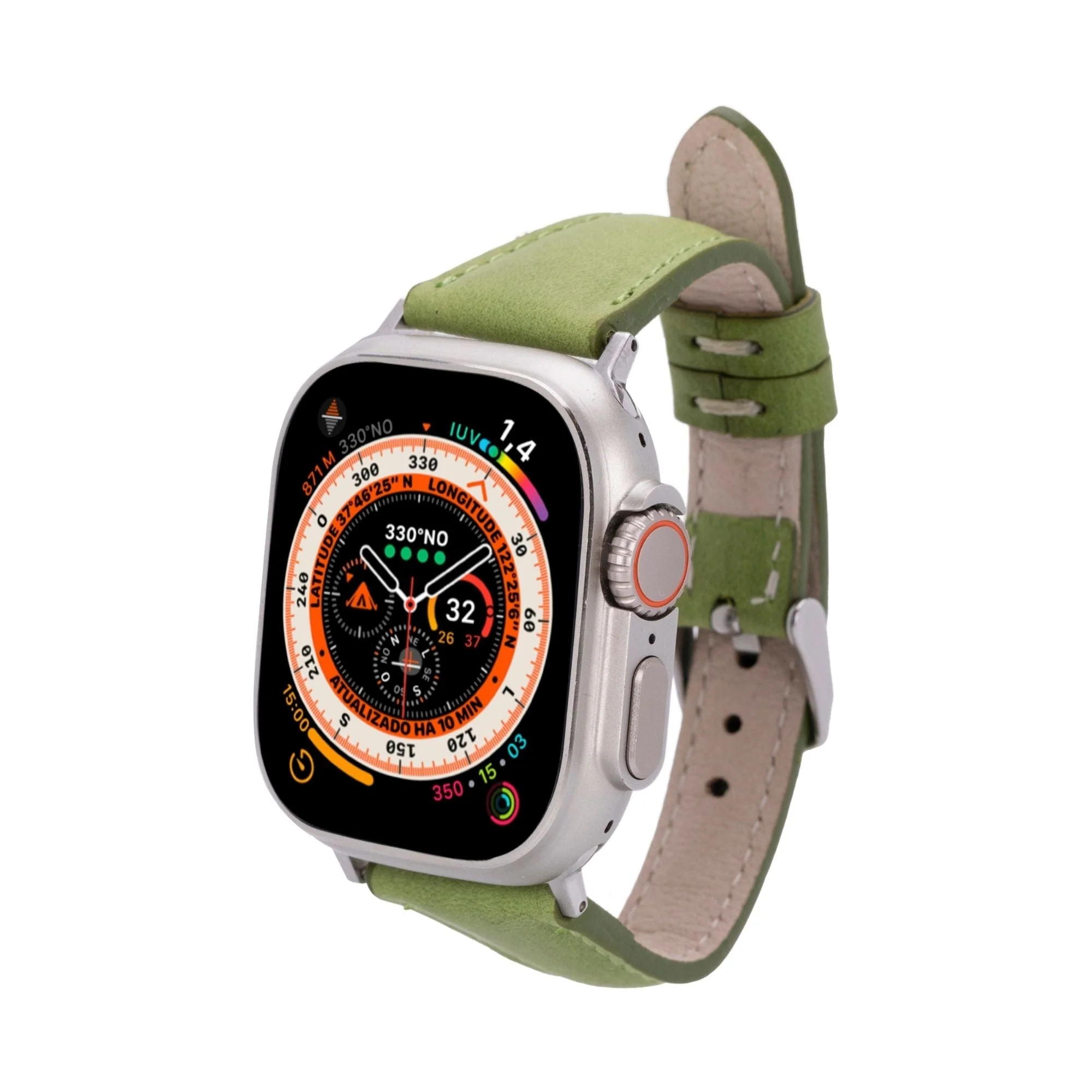 Buford Slim Leather Bands for Apple Watch 9, Ultra 2 & SE - Image 46