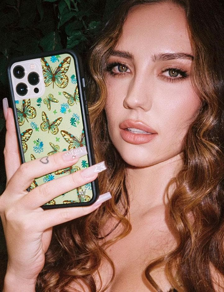 Butterfly | Sage iPhone Case - Image 35