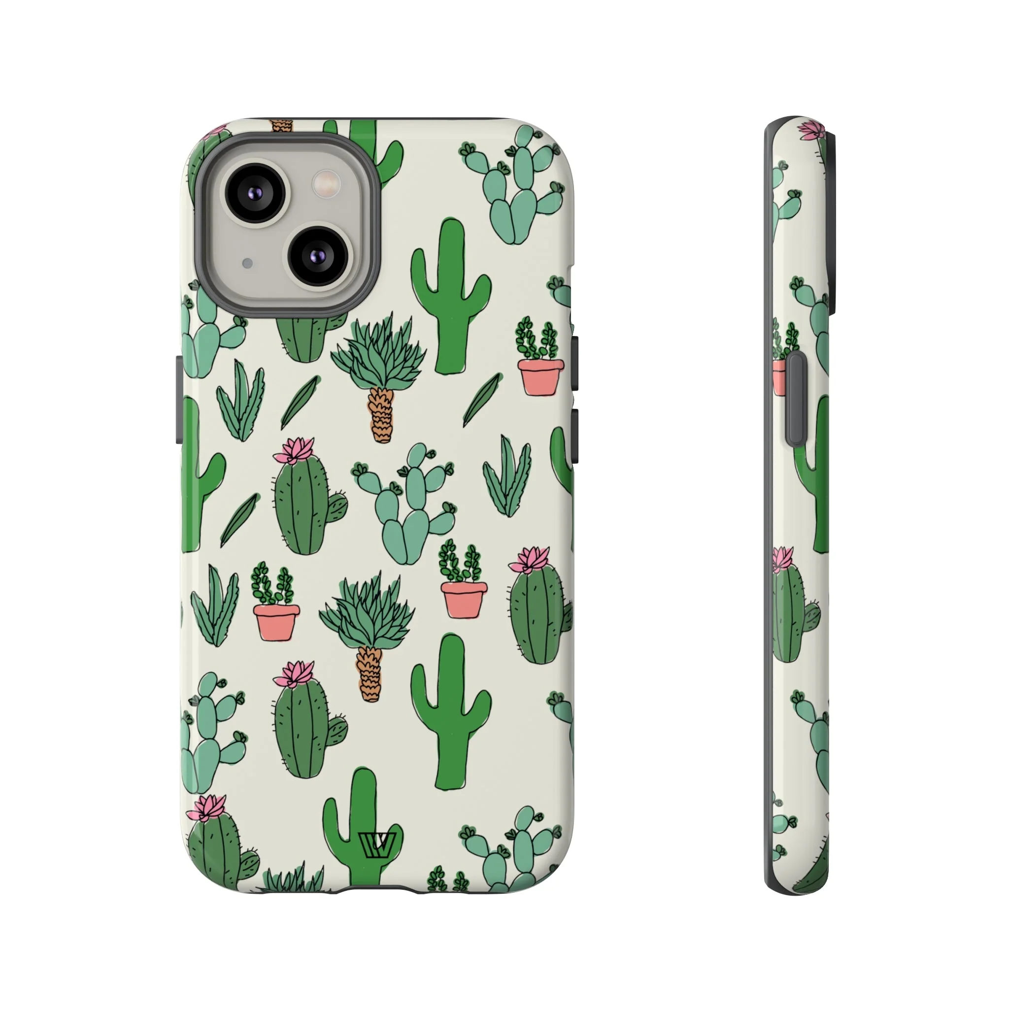 CACTUS DOODLES | Tough Phone Case - Image 2