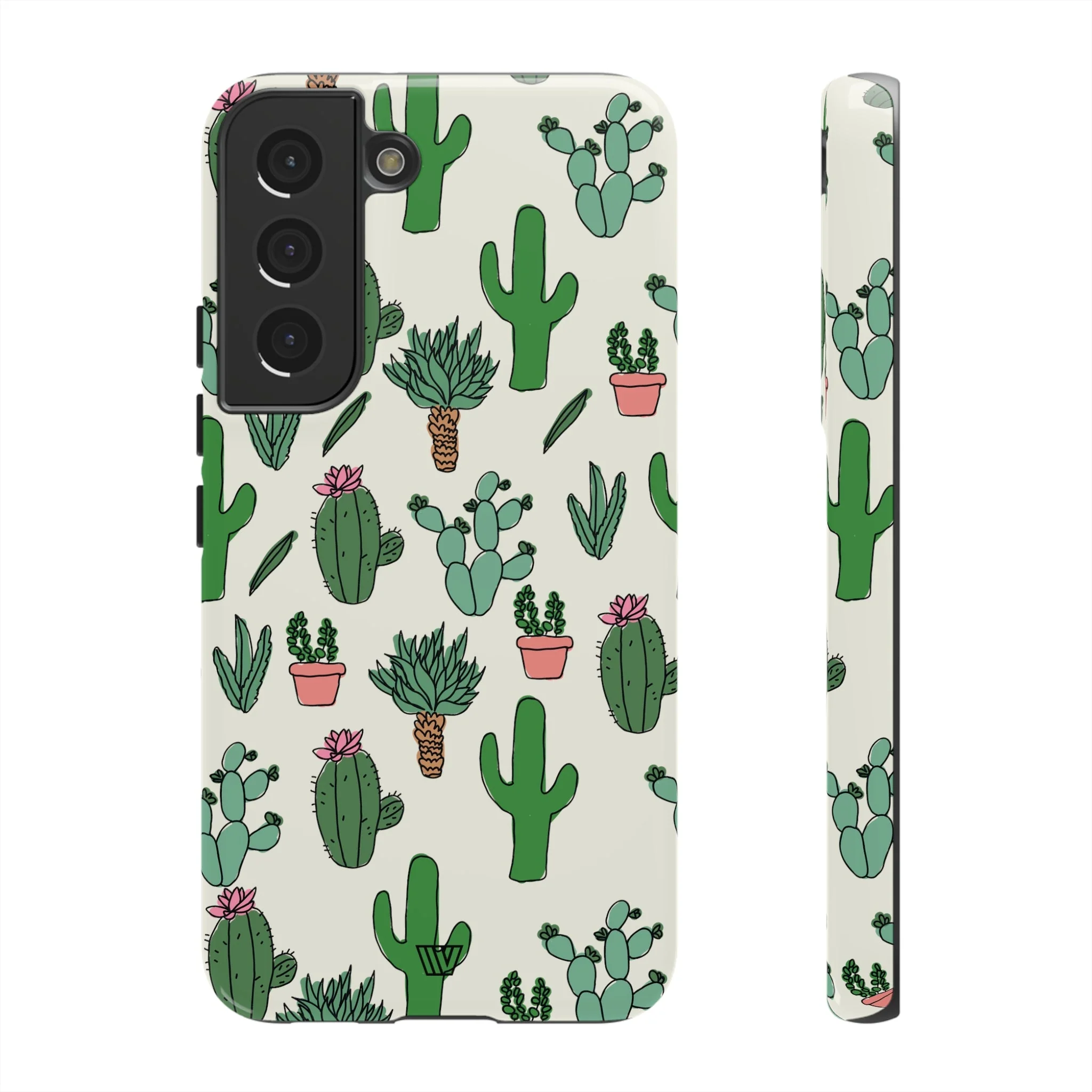 CACTUS DOODLES | Tough Phone Case - Image 3