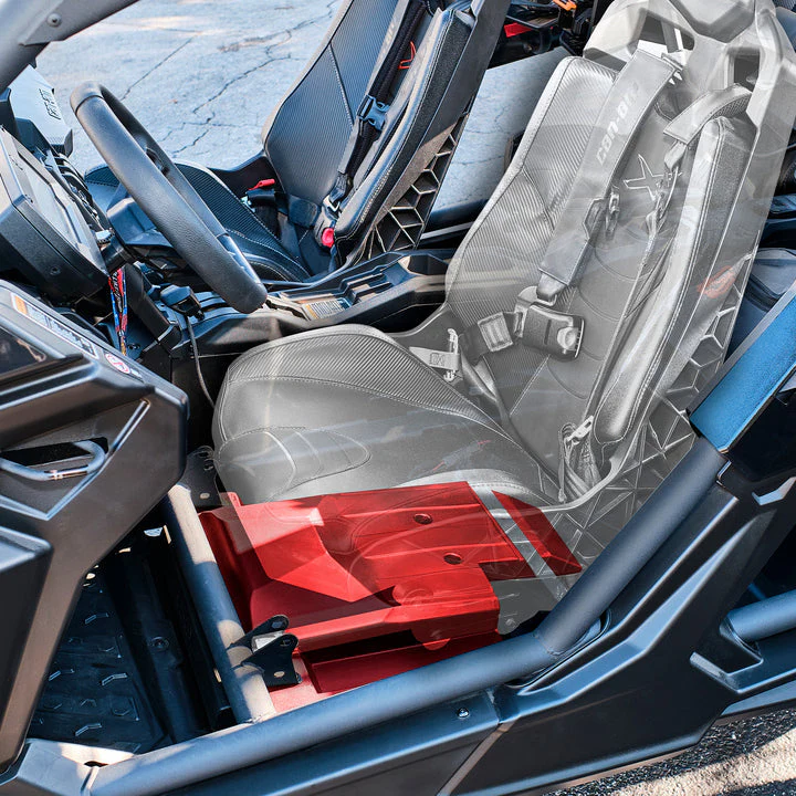 Can-Am Maverick X3 Stage 3 Dash Panel Speaker Enclosures and Driver and Passenger Side Under Seat Subwoofer Enclosure - 3800W MAX - Image 3
