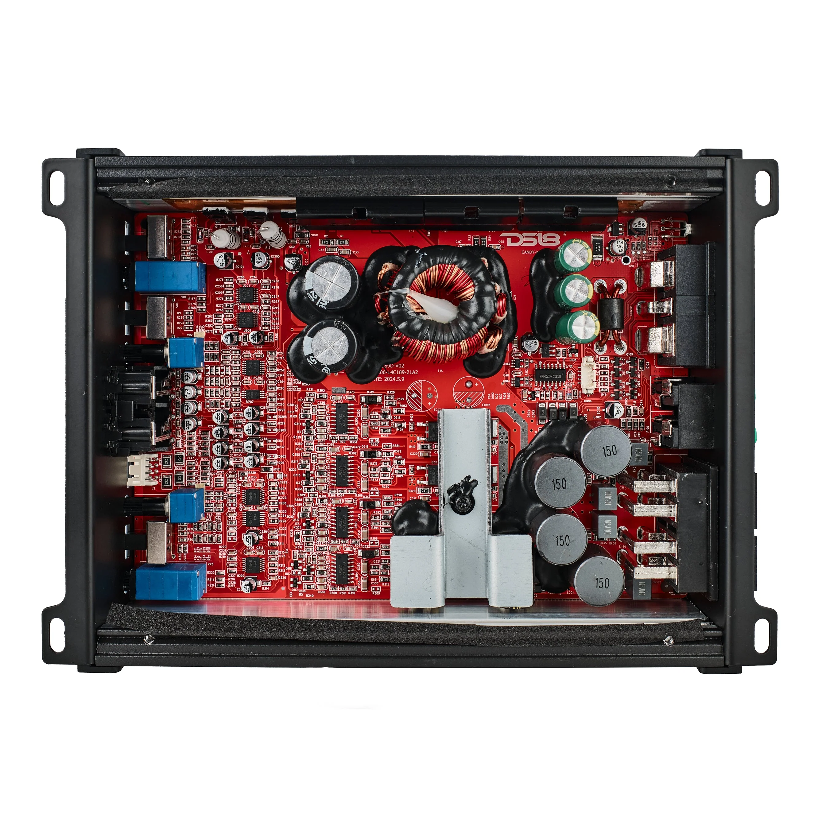CANDY Compact Full-Range Class D 4-Channel Amplifier 1600 Watts - Image 2