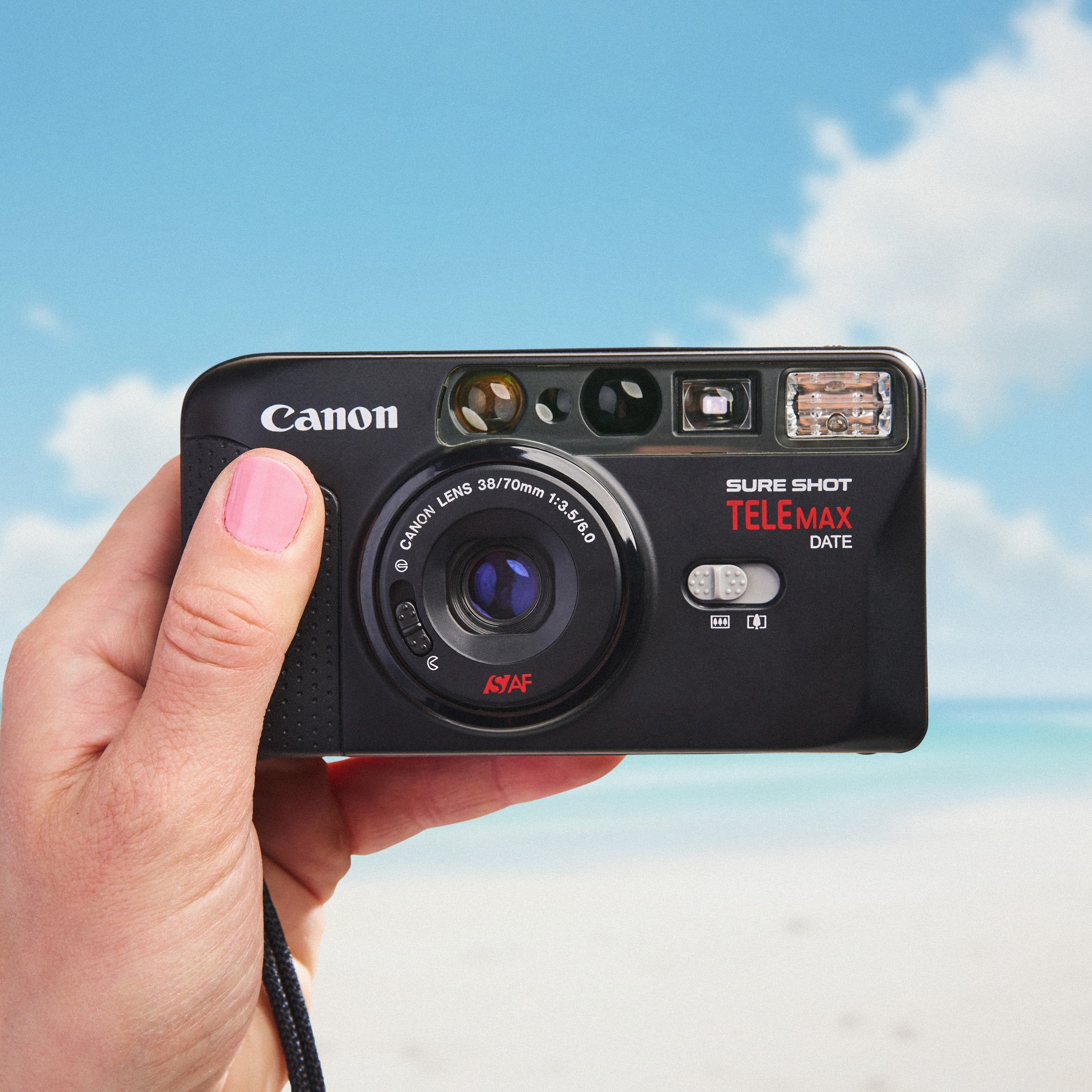 Canon Sure Shot Telemax | 35mm Point and Shoot Film Camera - Image 2