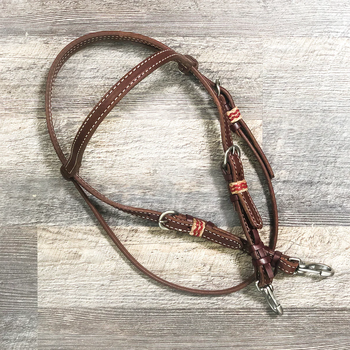 "Cardinal" Futurity Quick Change Training Browband Headstall - Image 4