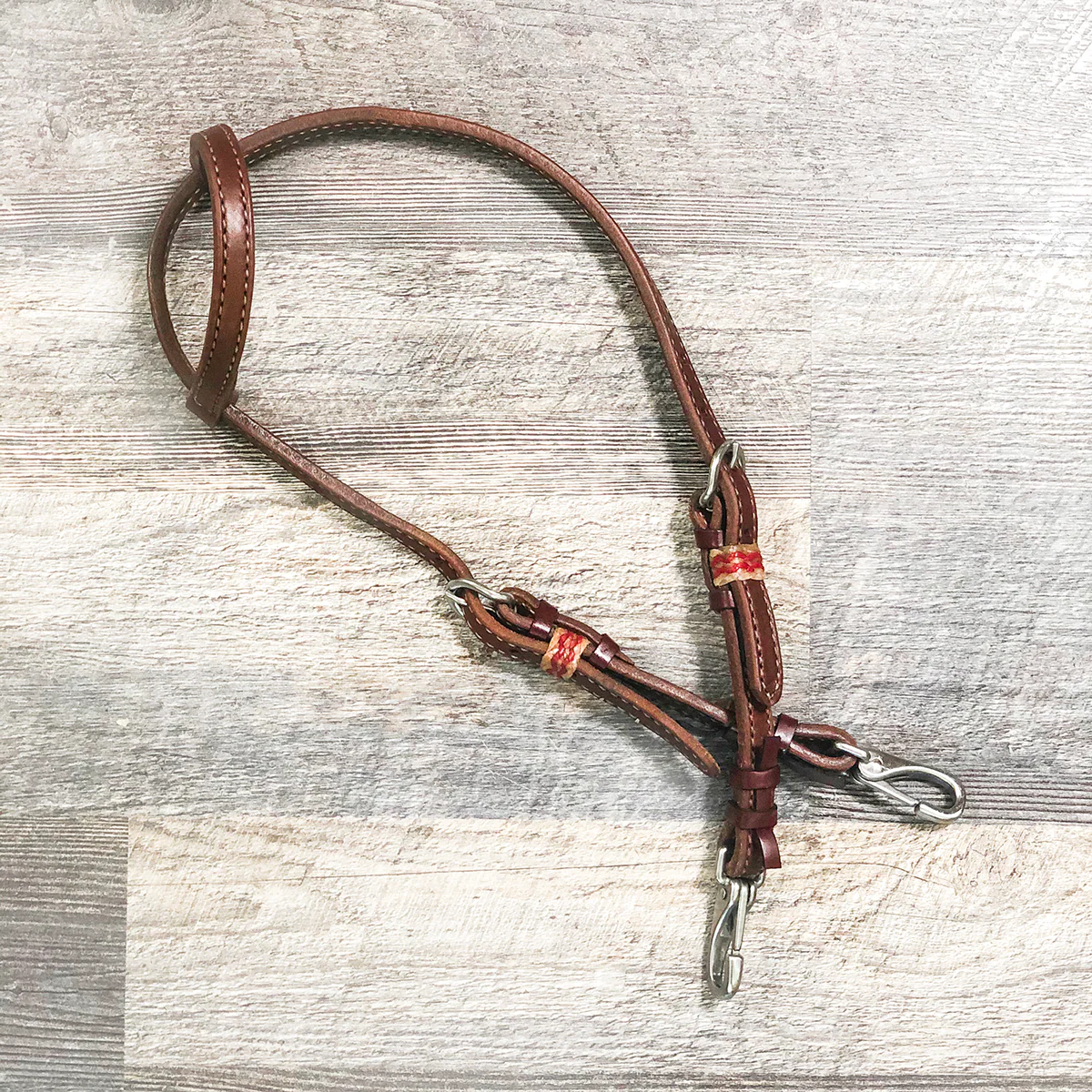 "Cardinal" Futurity Quick Change Training One Ear Headstall - Image 4