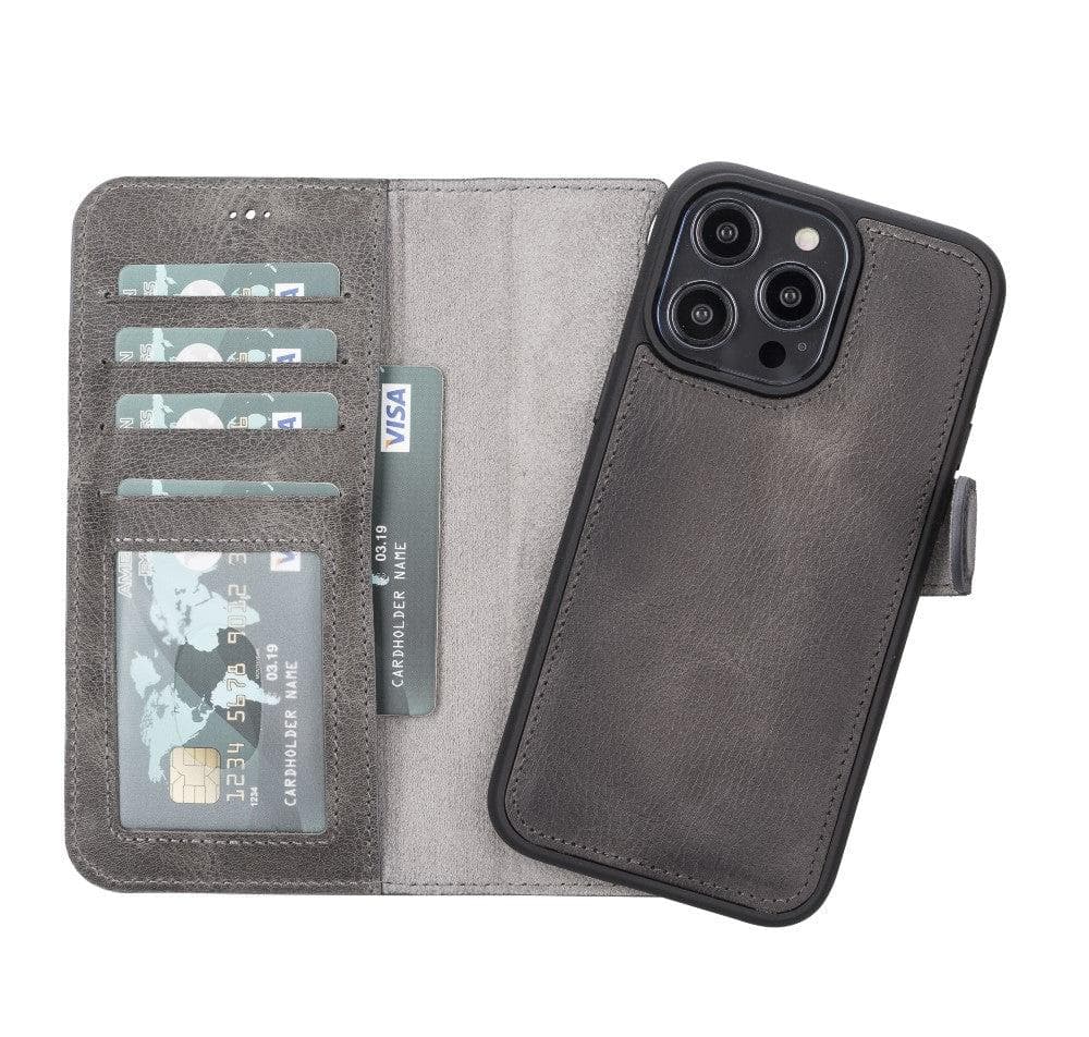Casper iPhone 11 Series Detachable Leather Wallet Case - Image 50