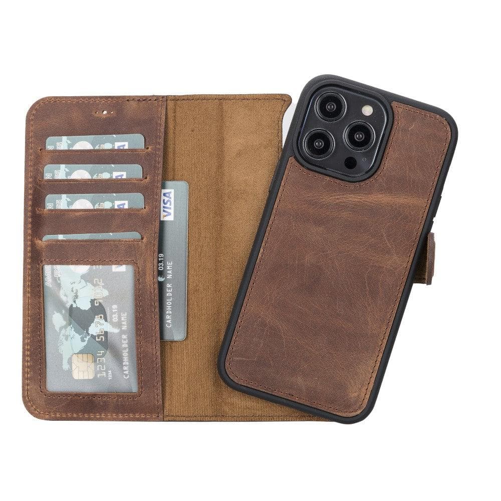 Casper iPhone 12 Series Detachable Leather Wallet Case - Image 15