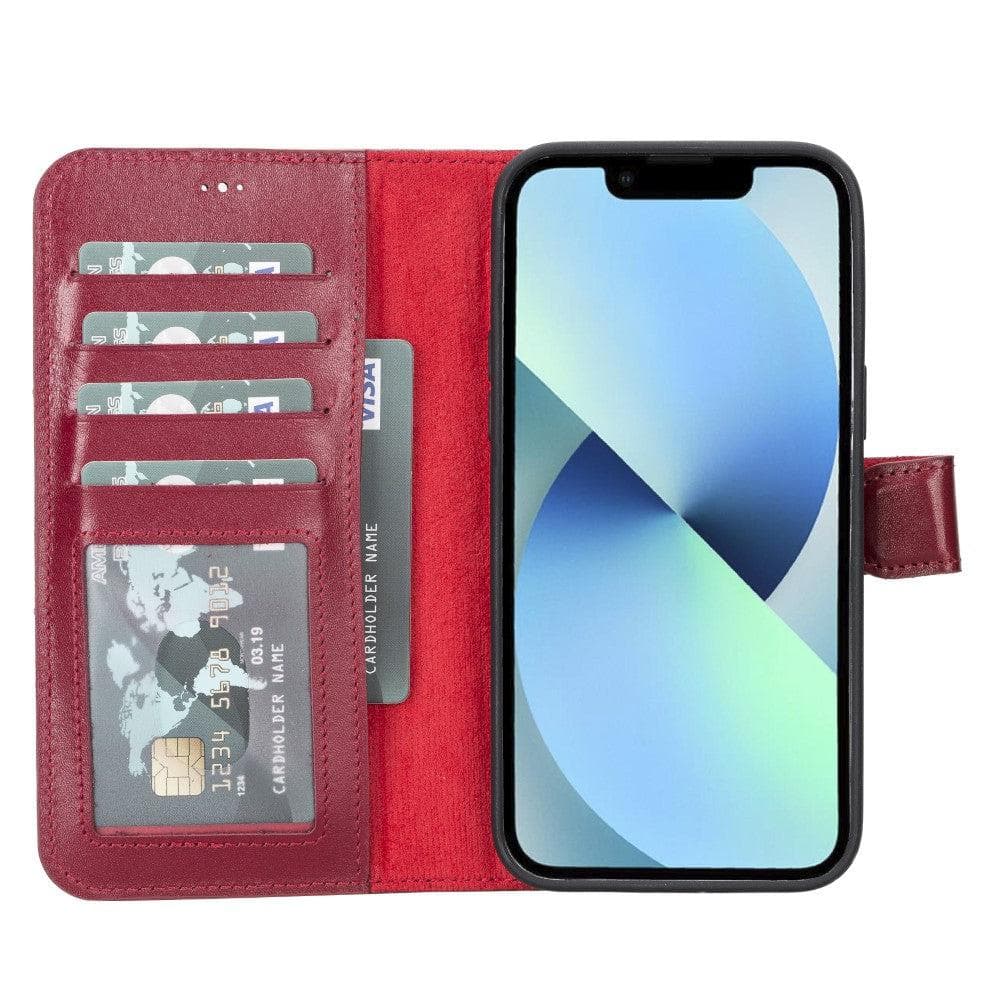 Casper iPhone 12 Series Detachable Leather Wallet Case - Image 45