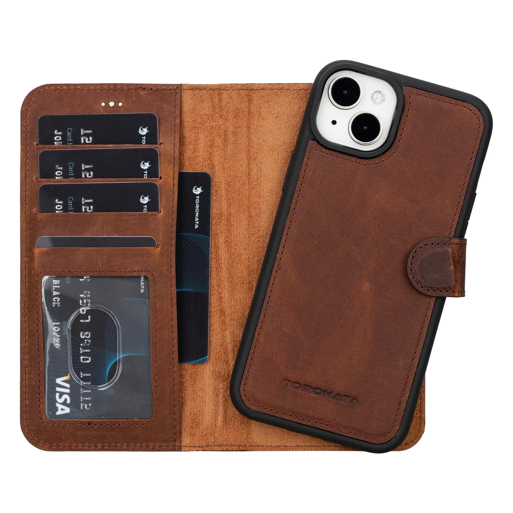 Casper iPhone 14 Series Detachable Leather Wallet Case - Image 114