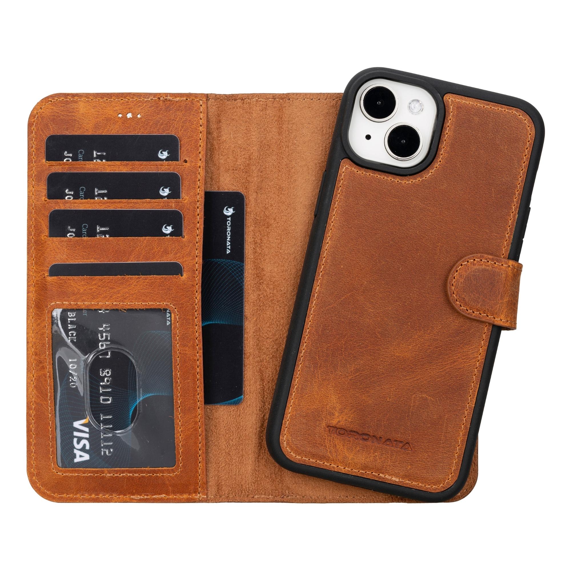 Casper iPhone 14 Series Detachable Leather Wallet Case - Image 125