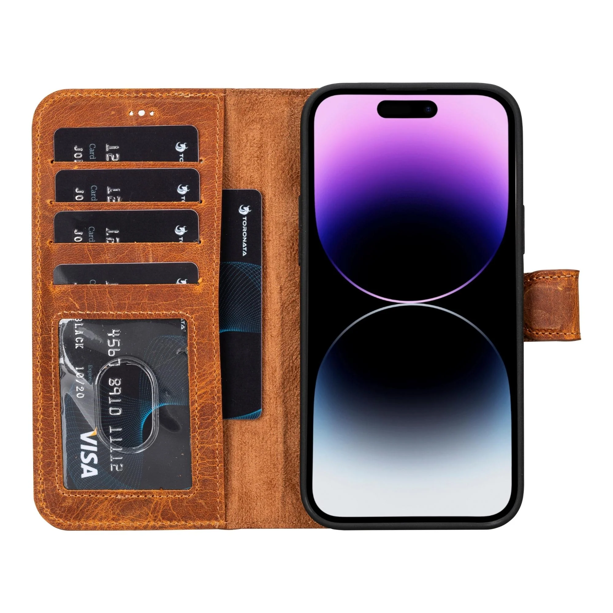 Casper iPhone 14 Series Detachable Leather Wallet Case - Image 126