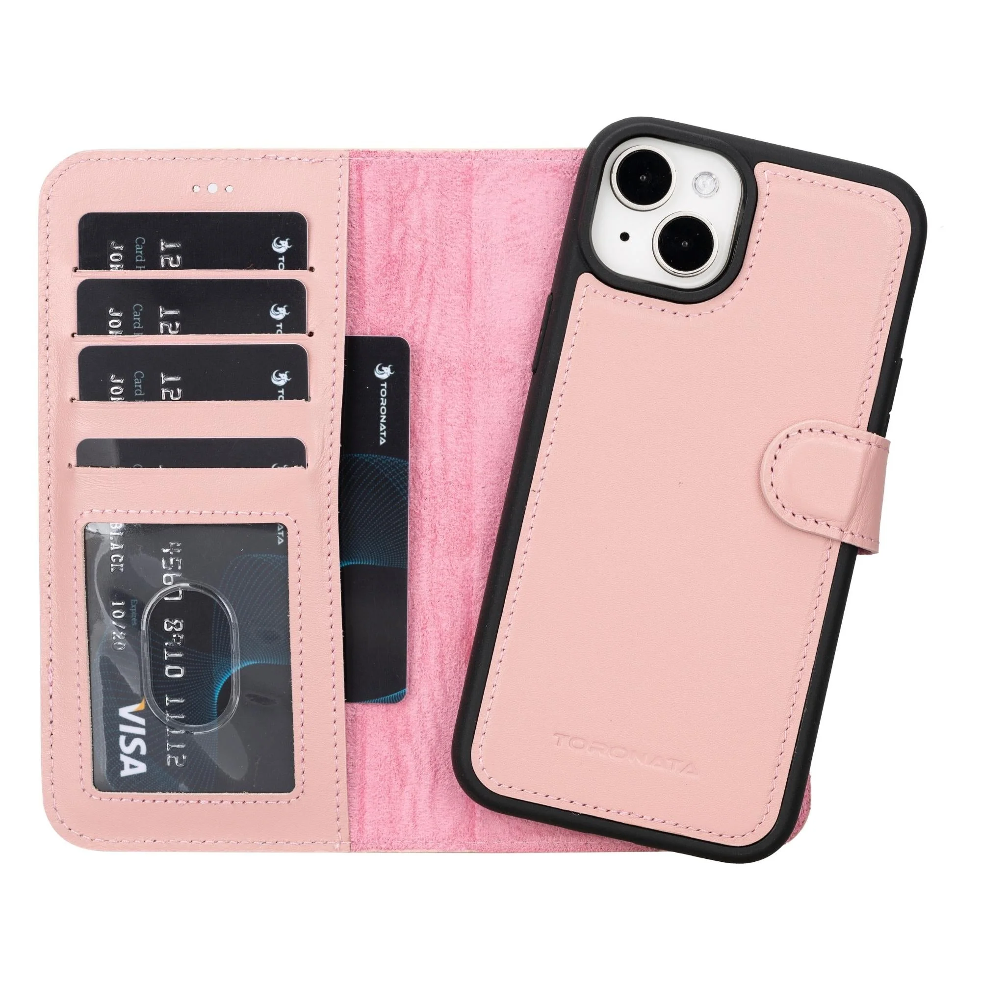 Casper iPhone 14 Series Detachable Leather Wallet Case - Image 133