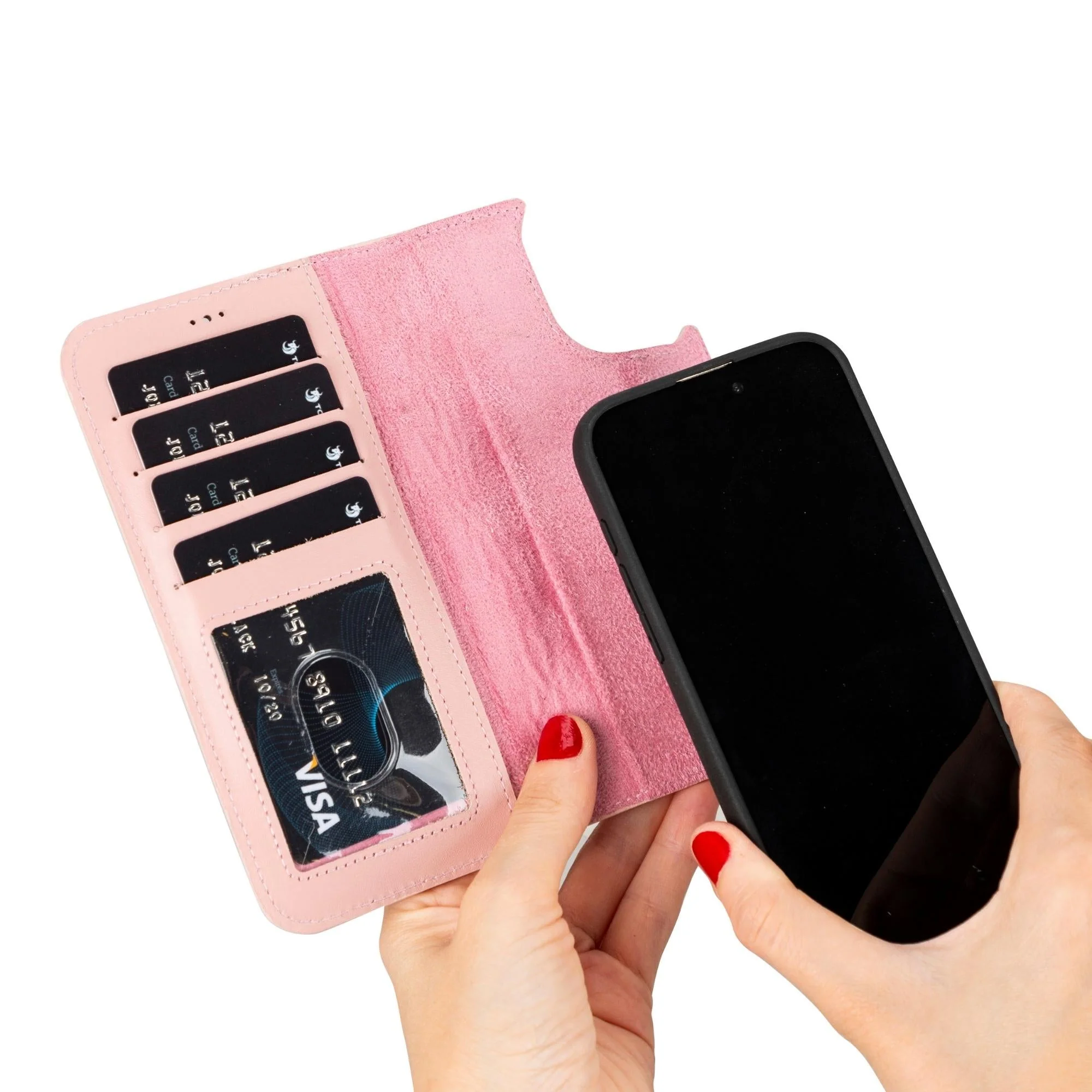 Casper iPhone 14 Series Detachable Leather Wallet Case - Image 138
