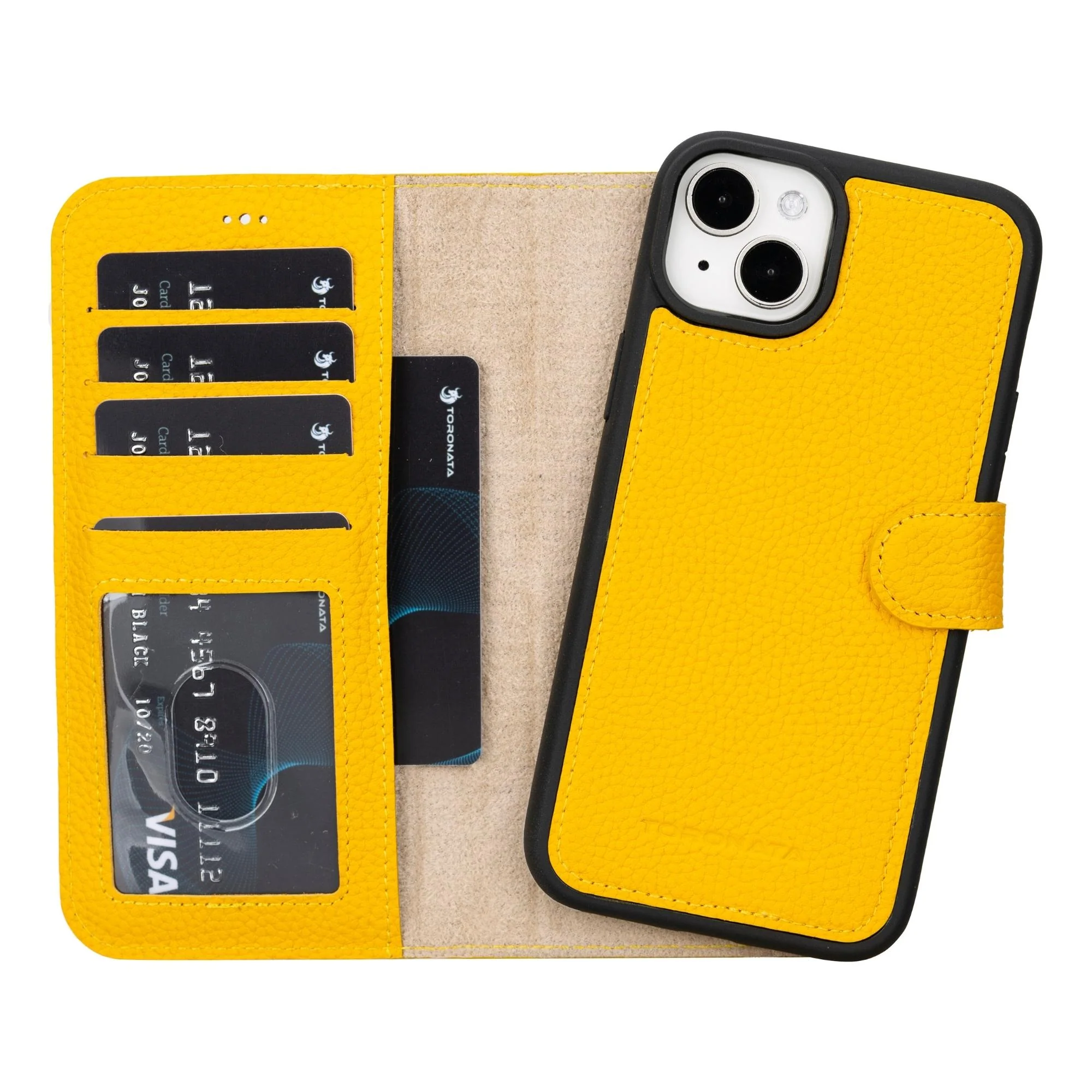 Casper iPhone 14 Series Detachable Leather Wallet Case - Image 146