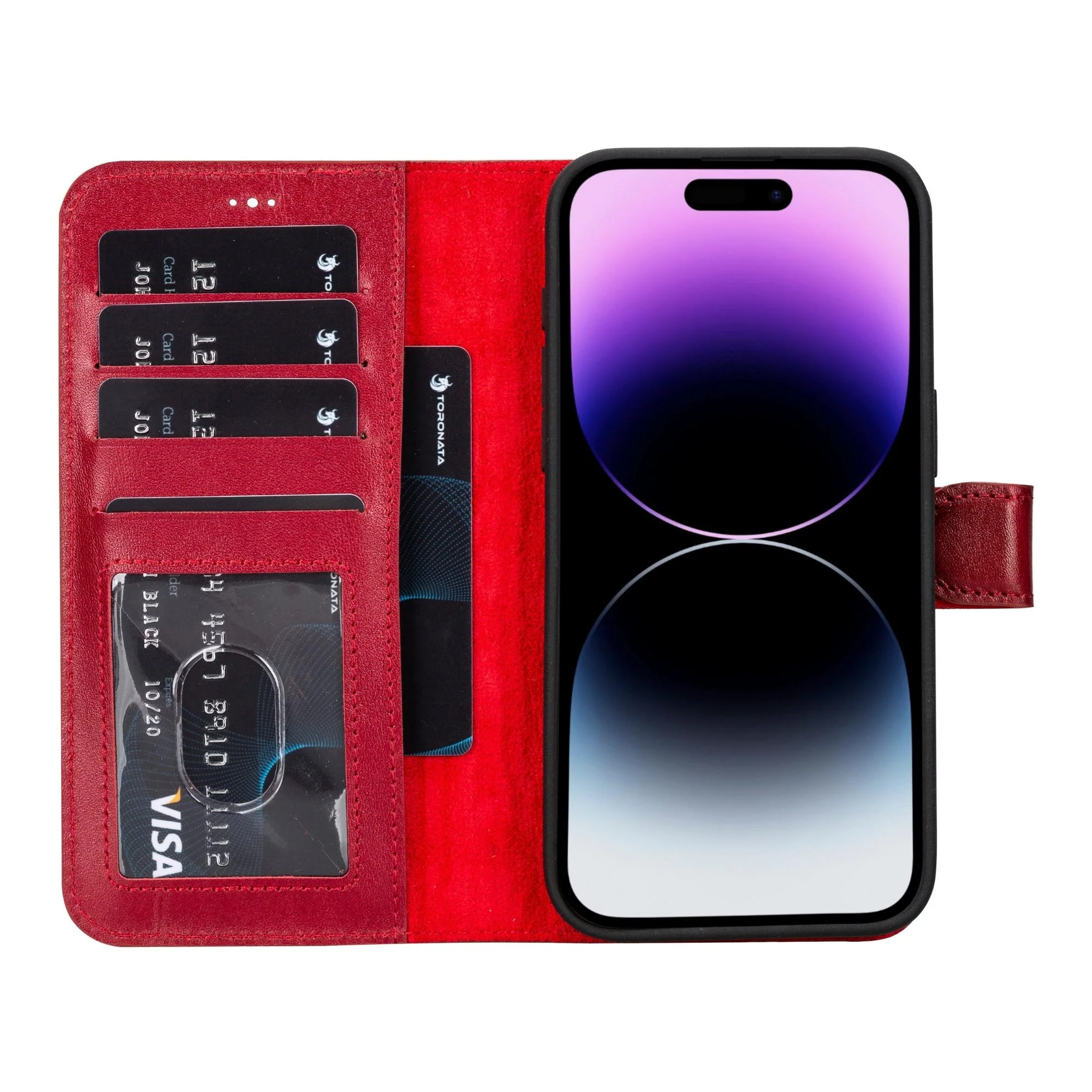 Casper iPhone 14 Series Detachable Leather Wallet Case - Image 159