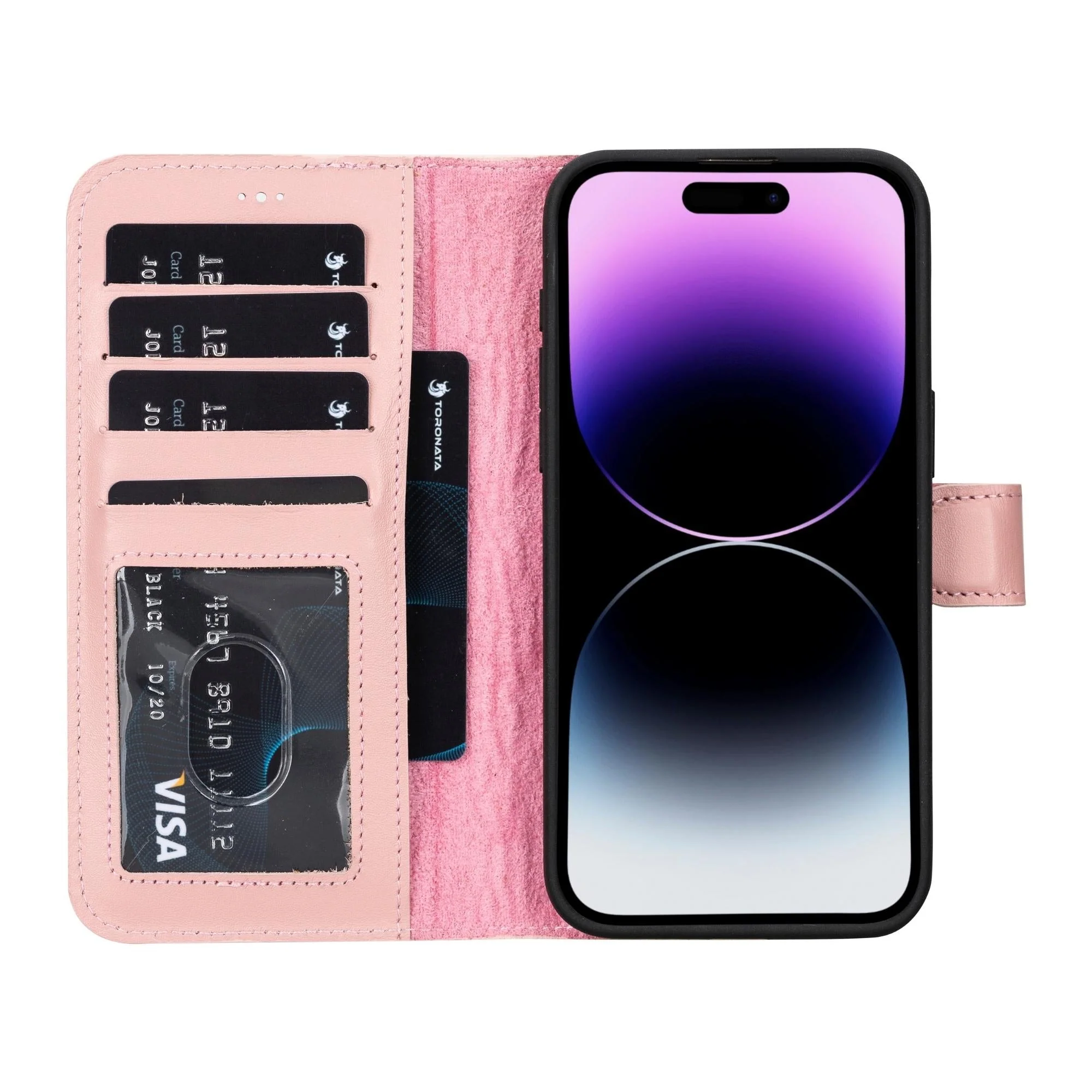 Casper iPhone 14 Series Detachable Leather Wallet Case - Image 50