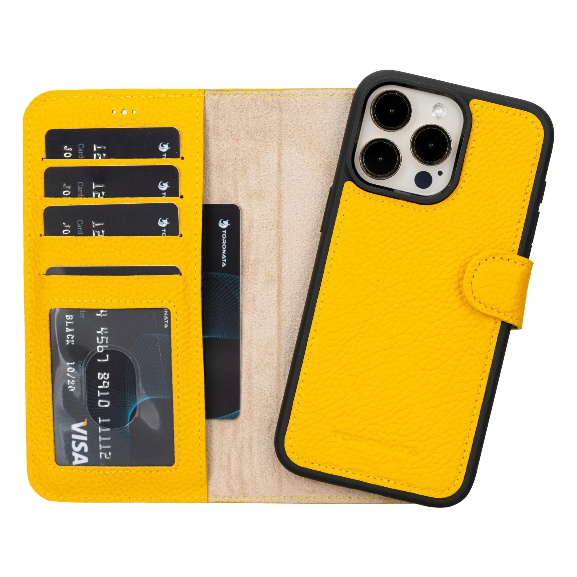Casper iPhone 14 Series Detachable Leather Wallet Case - Image 59