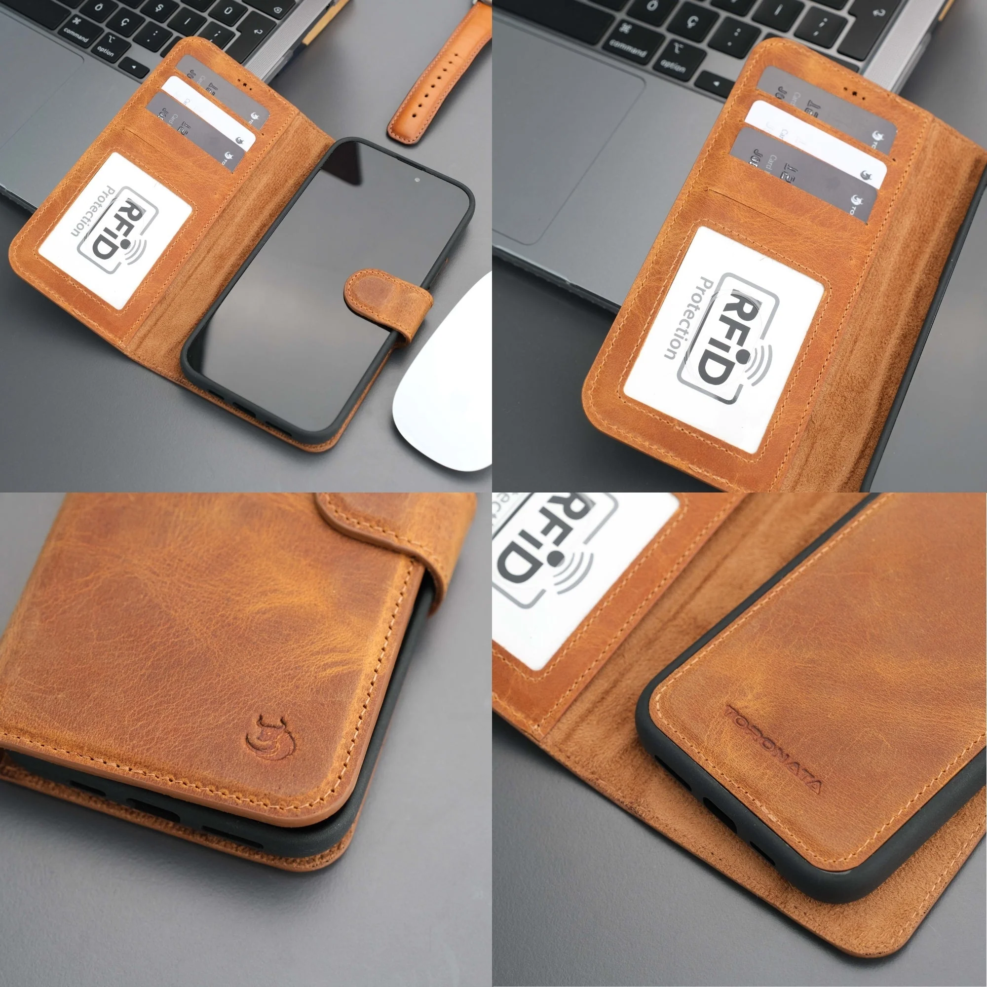 Casper iPhone 16 Plus Wallet Case Leather MagSafe - Image 31