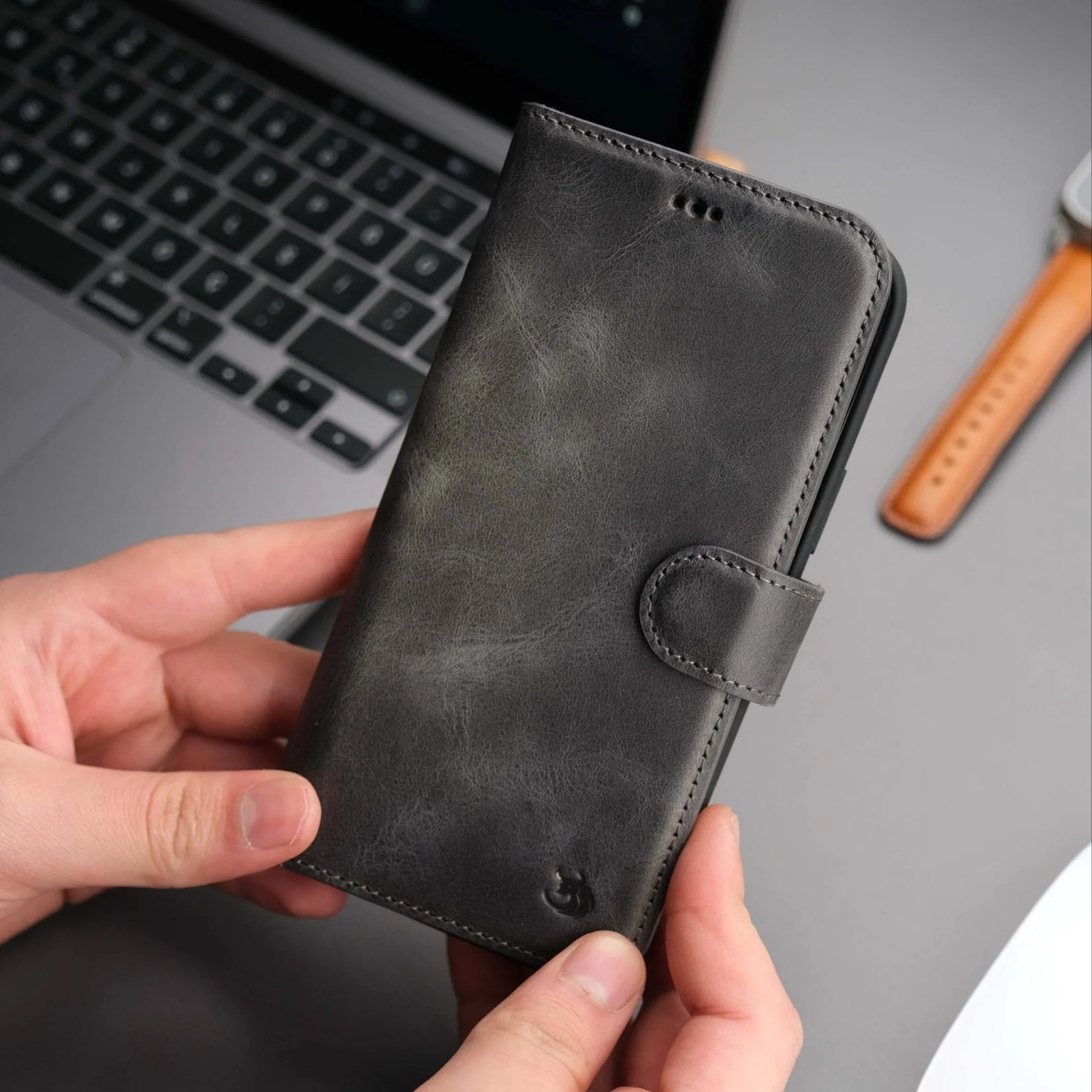 Casper iPhone 16 Plus Wallet Case Leather MagSafe - Image 34