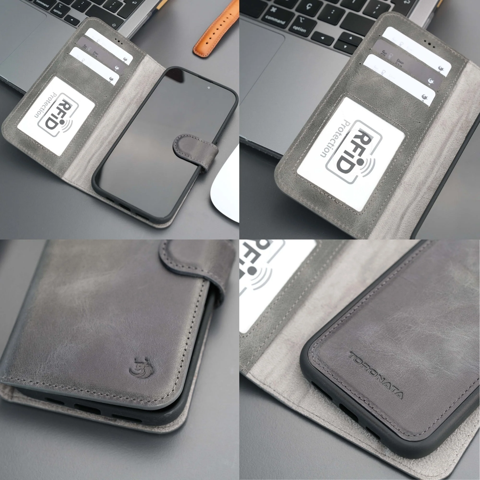 Casper iPhone 16 Plus Wallet Case Leather MagSafe - Image 40