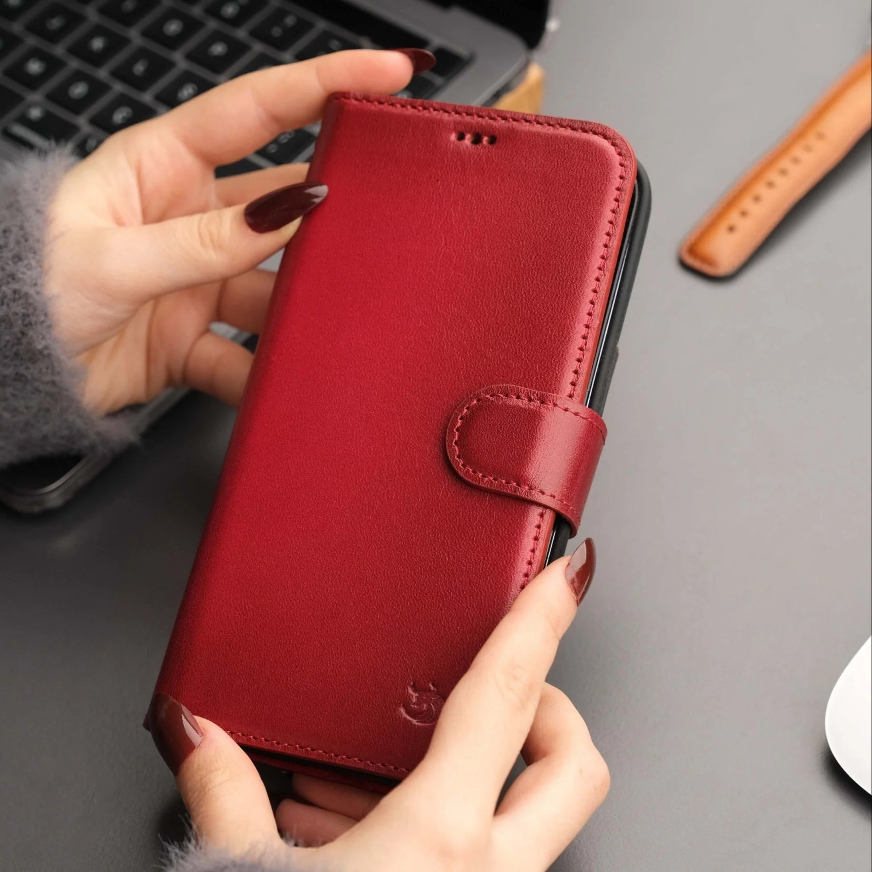 Casper iPhone 16 Plus Wallet Case Leather MagSafe - Image 42