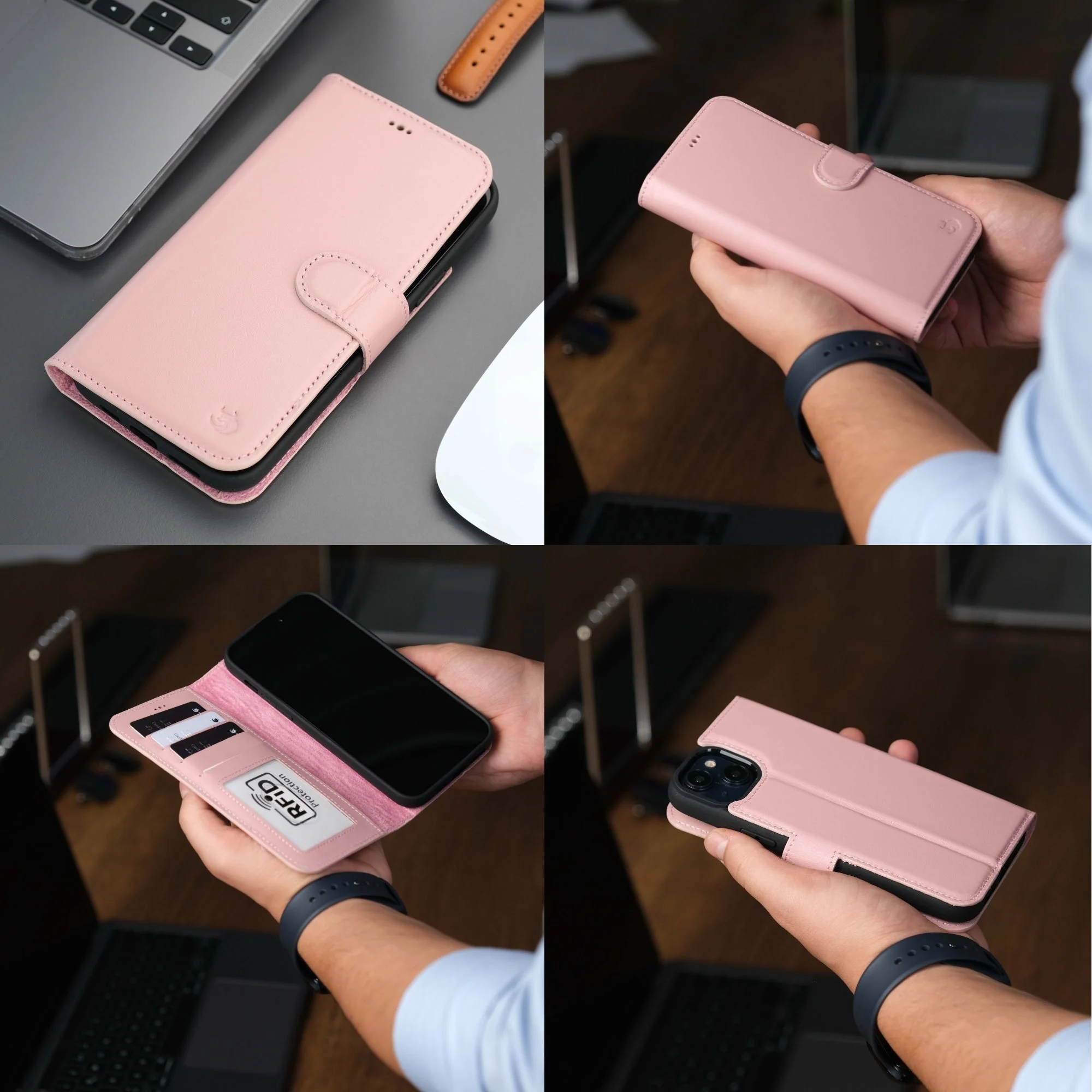 Casper iPhone 16 Plus Wallet Case Leather MagSafe - Image 56