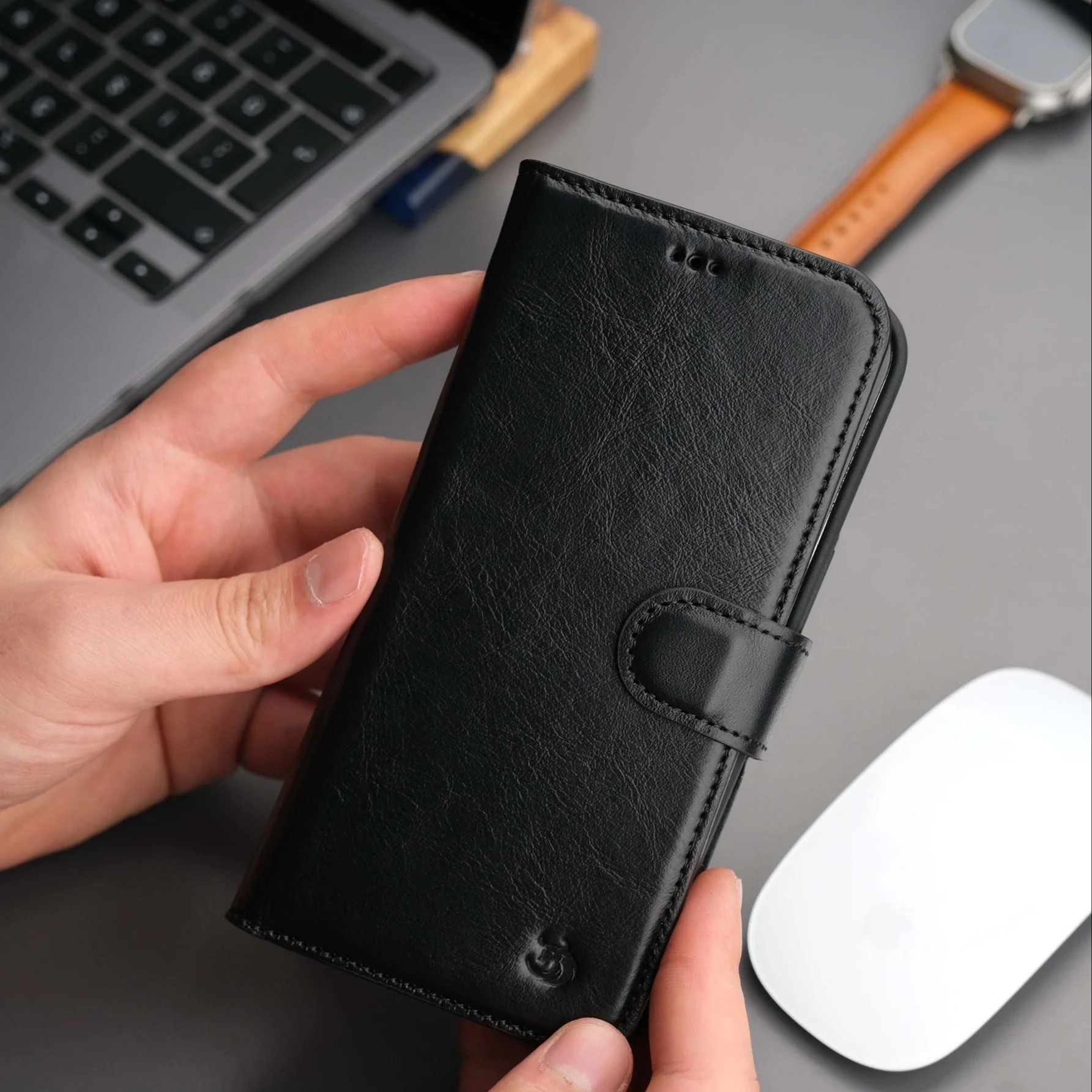 Casper iPhone 16 Pro Max Wallet Case Leather MagSafe - Image 18