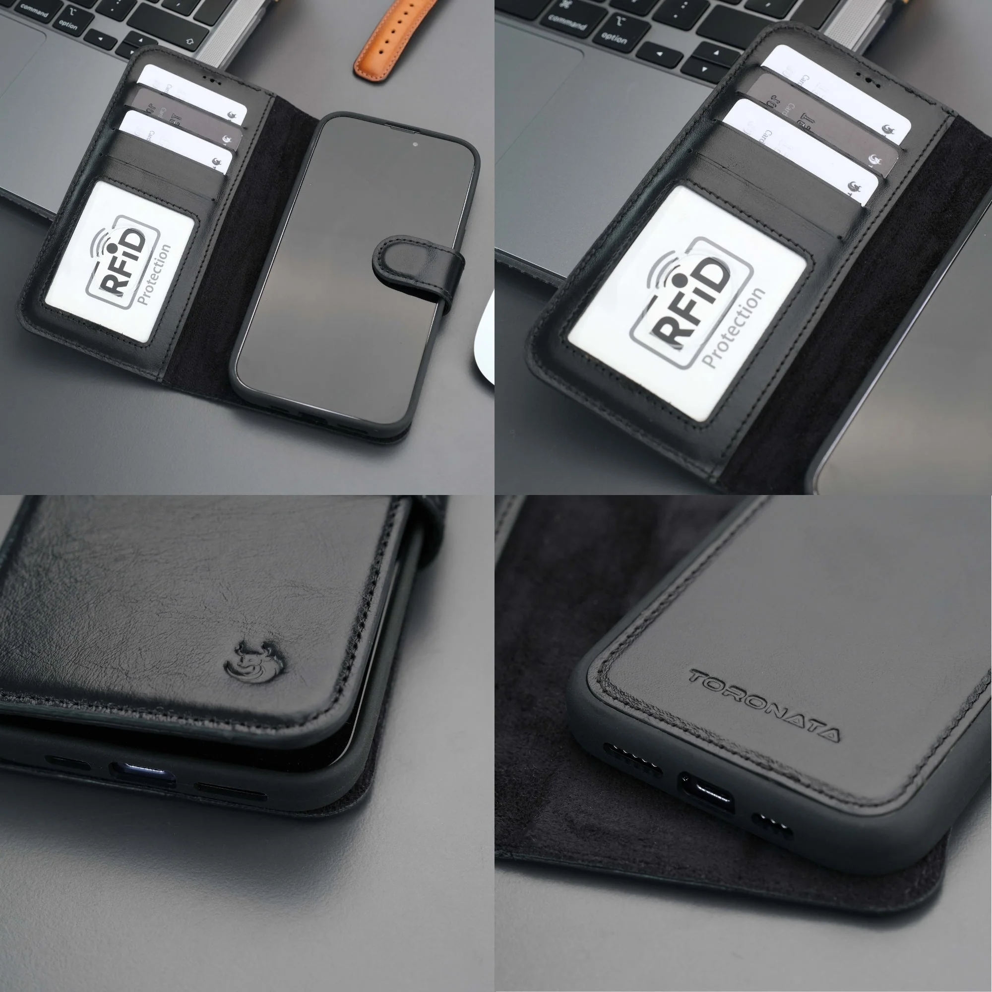 Casper iPhone 16 Pro Max Wallet Case Leather MagSafe - Image 23
