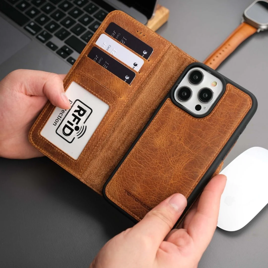 Casper iPhone 16 Pro Max Wallet Case Leather MagSafe - Image 25