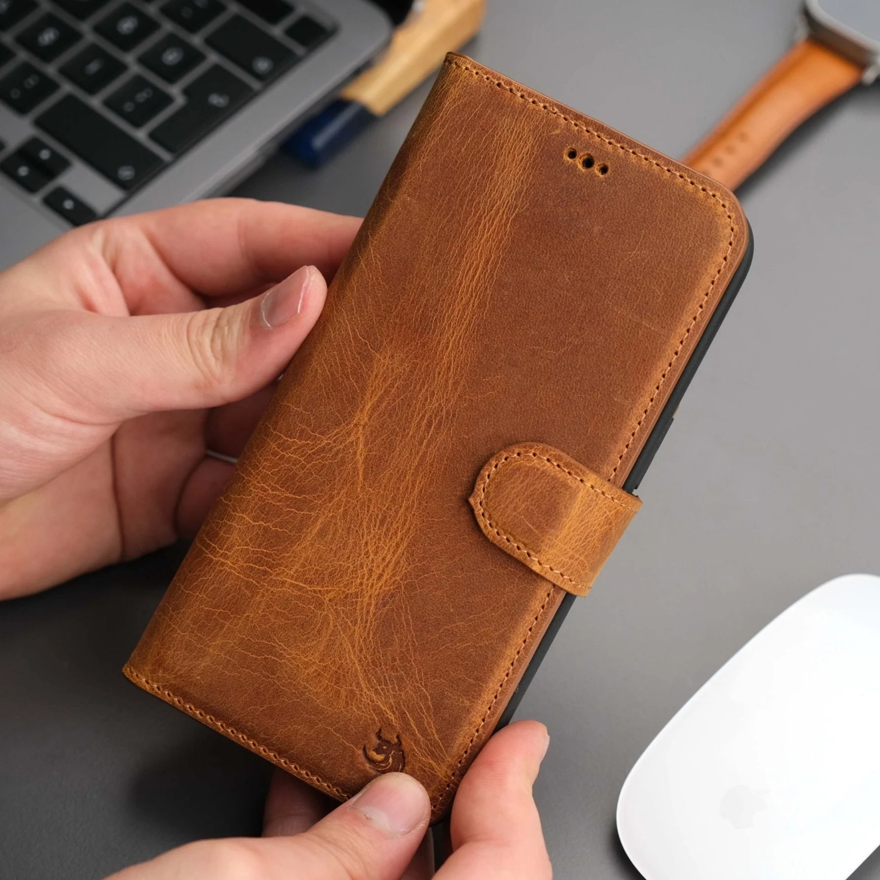 Casper iPhone 16 Pro Max Wallet Case Leather MagSafe - Image 26