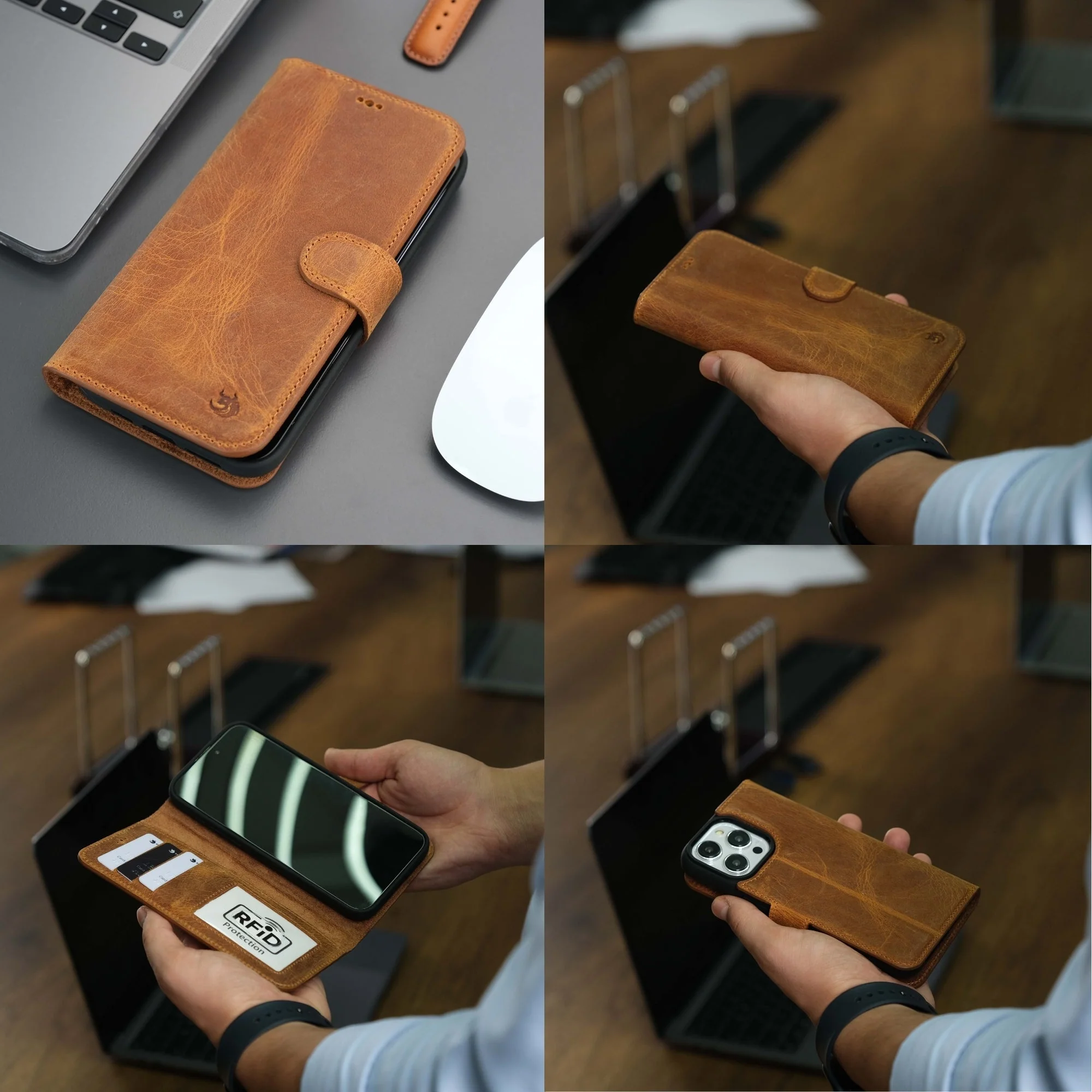 Casper iPhone 16 Pro Max Wallet Case Leather MagSafe - Image 32