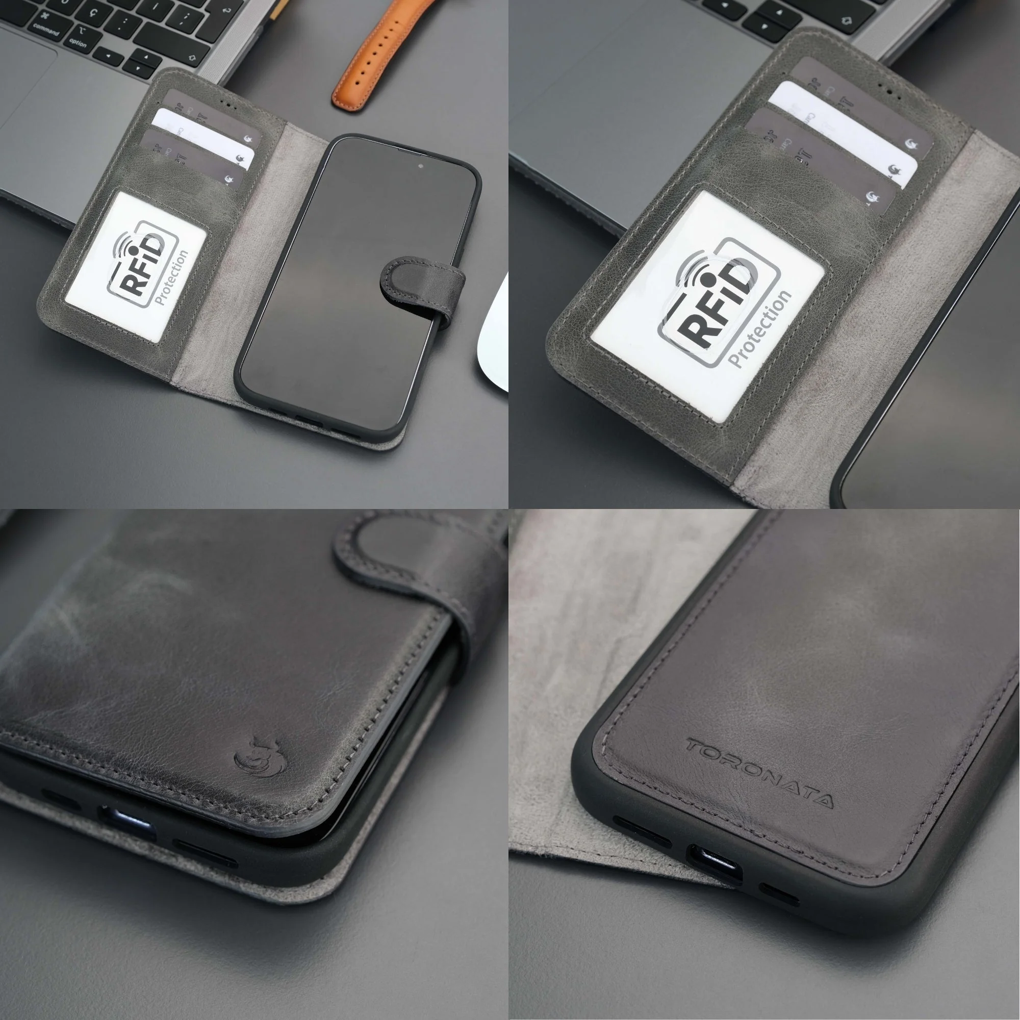 Casper iPhone 16 Pro Max Wallet Case Leather MagSafe - Image 39