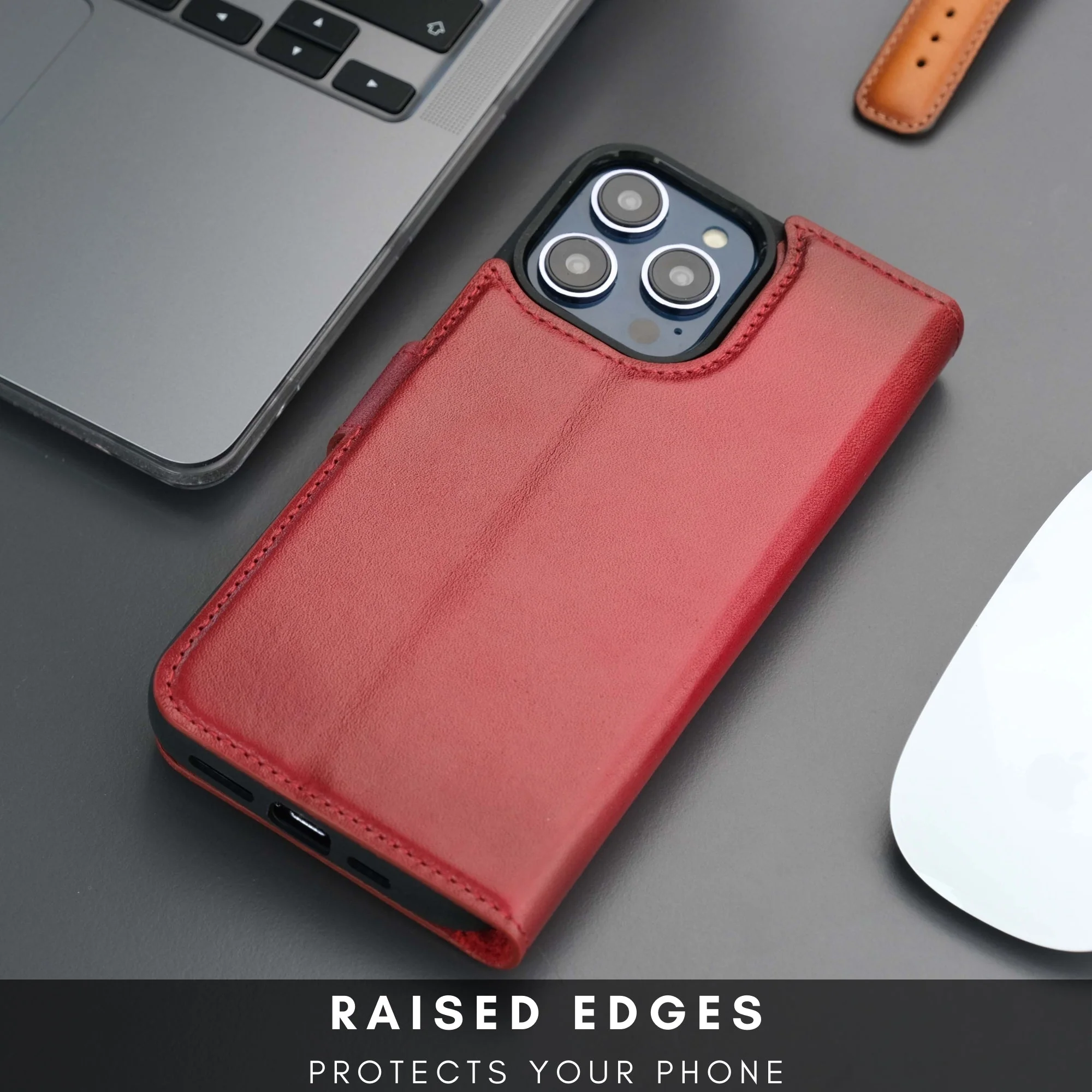 Casper iPhone 16 Pro Max Wallet Case Leather MagSafe - Image 44