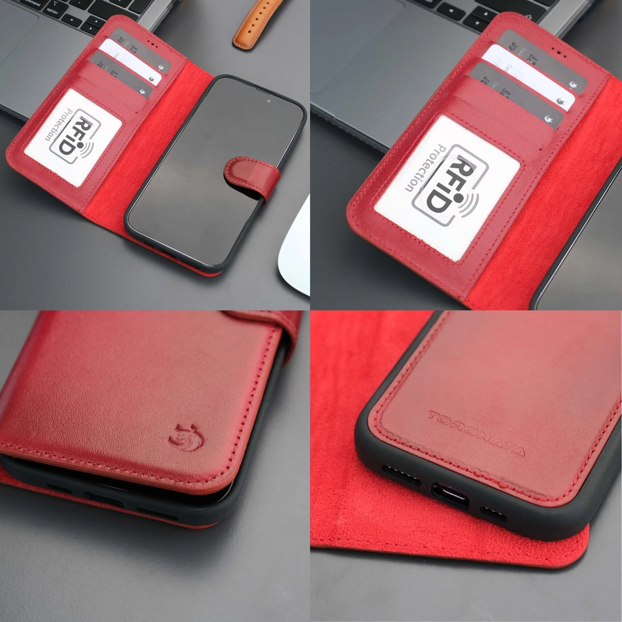 Casper iPhone 16 Pro Max Wallet Case Leather MagSafe - Image 47