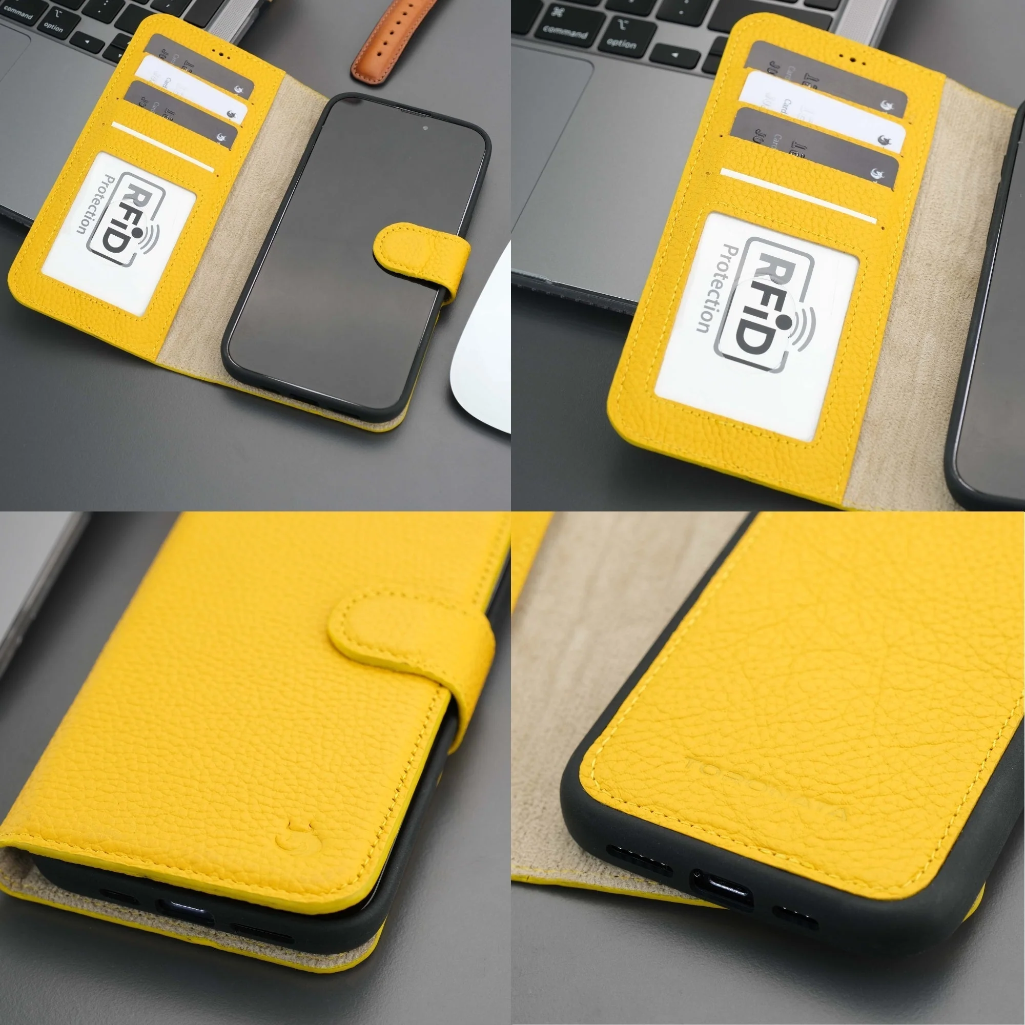 Casper iPhone 16 Pro Max Wallet Case Leather MagSafe - Image 63