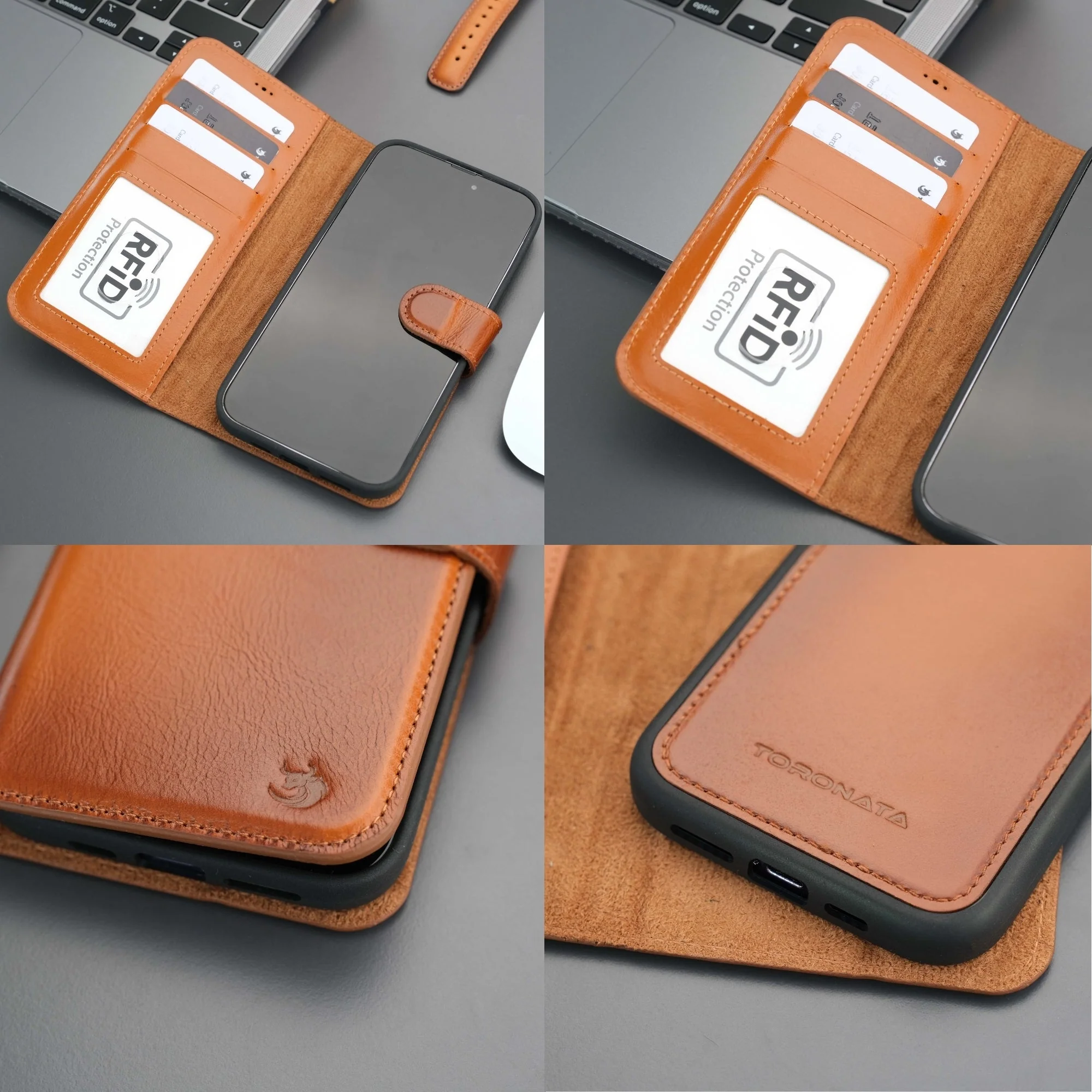 Casper iPhone 16 Pro Max Wallet Case Leather MagSafe - Image 7