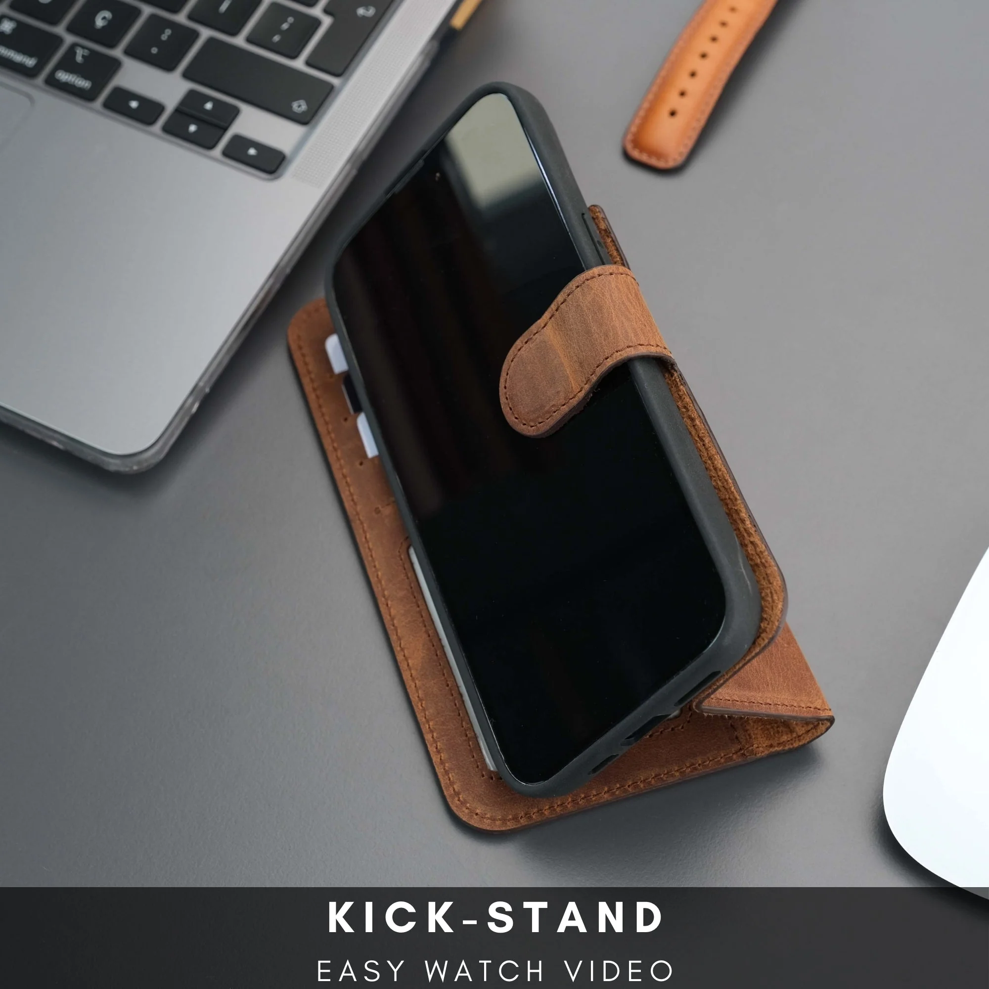 Casper iPhone 16 Pro Wallet Case Leather MagSafe - Image 14