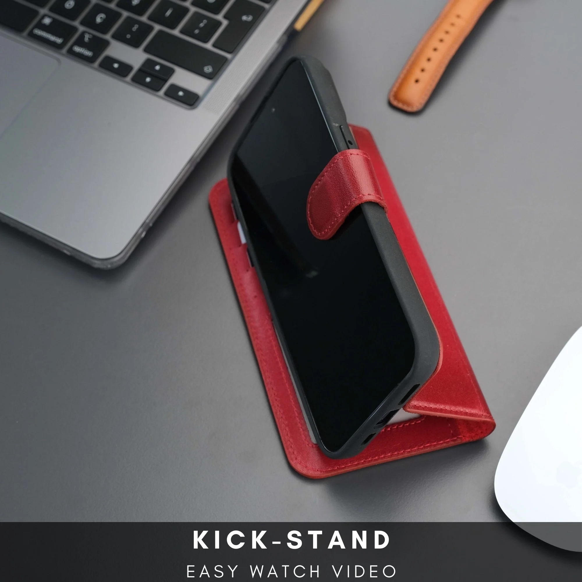Casper iPhone 16 Pro Wallet Case Leather MagSafe - Image 46