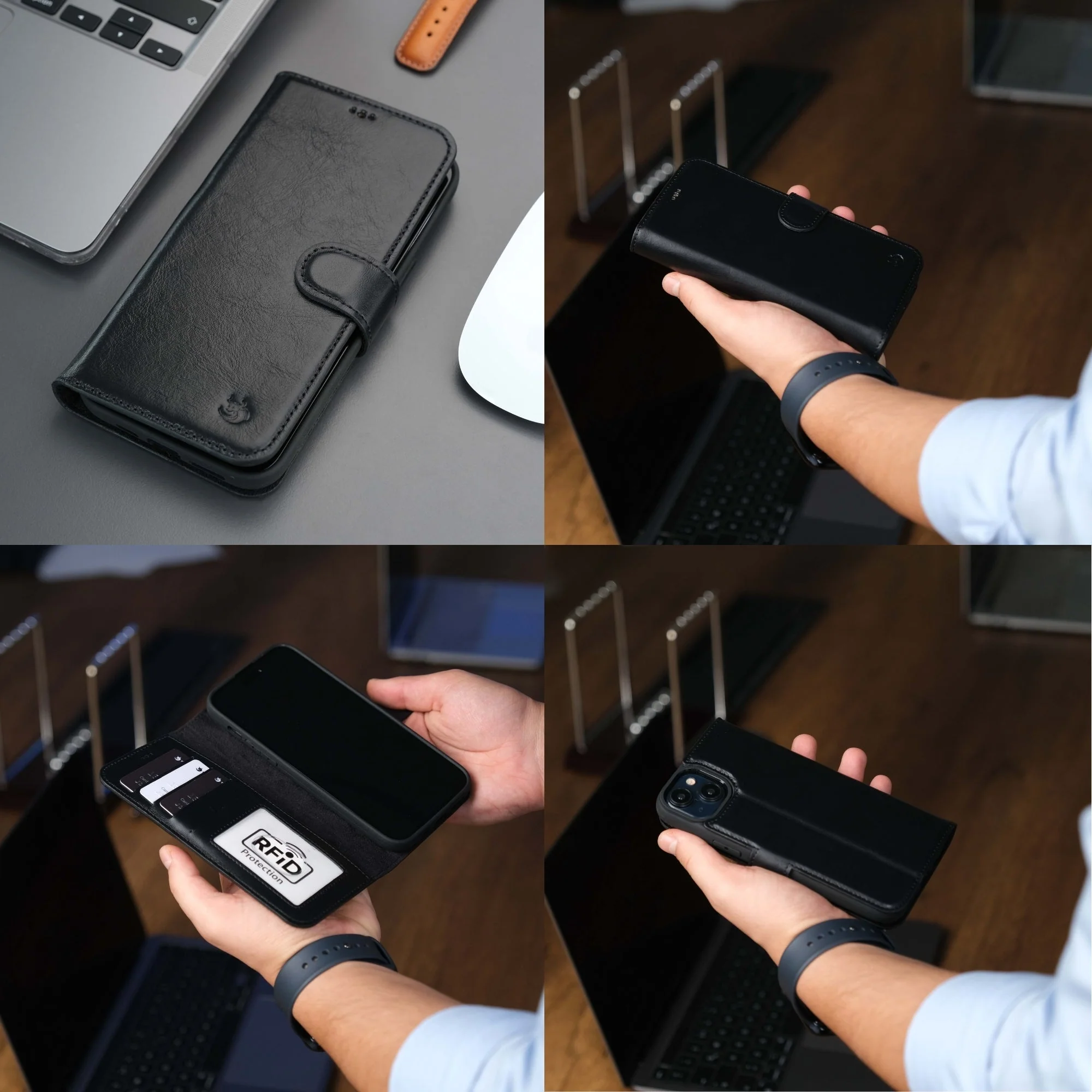 Casper iPhone 16 Wallet Case Leather MagSafe - Image 24