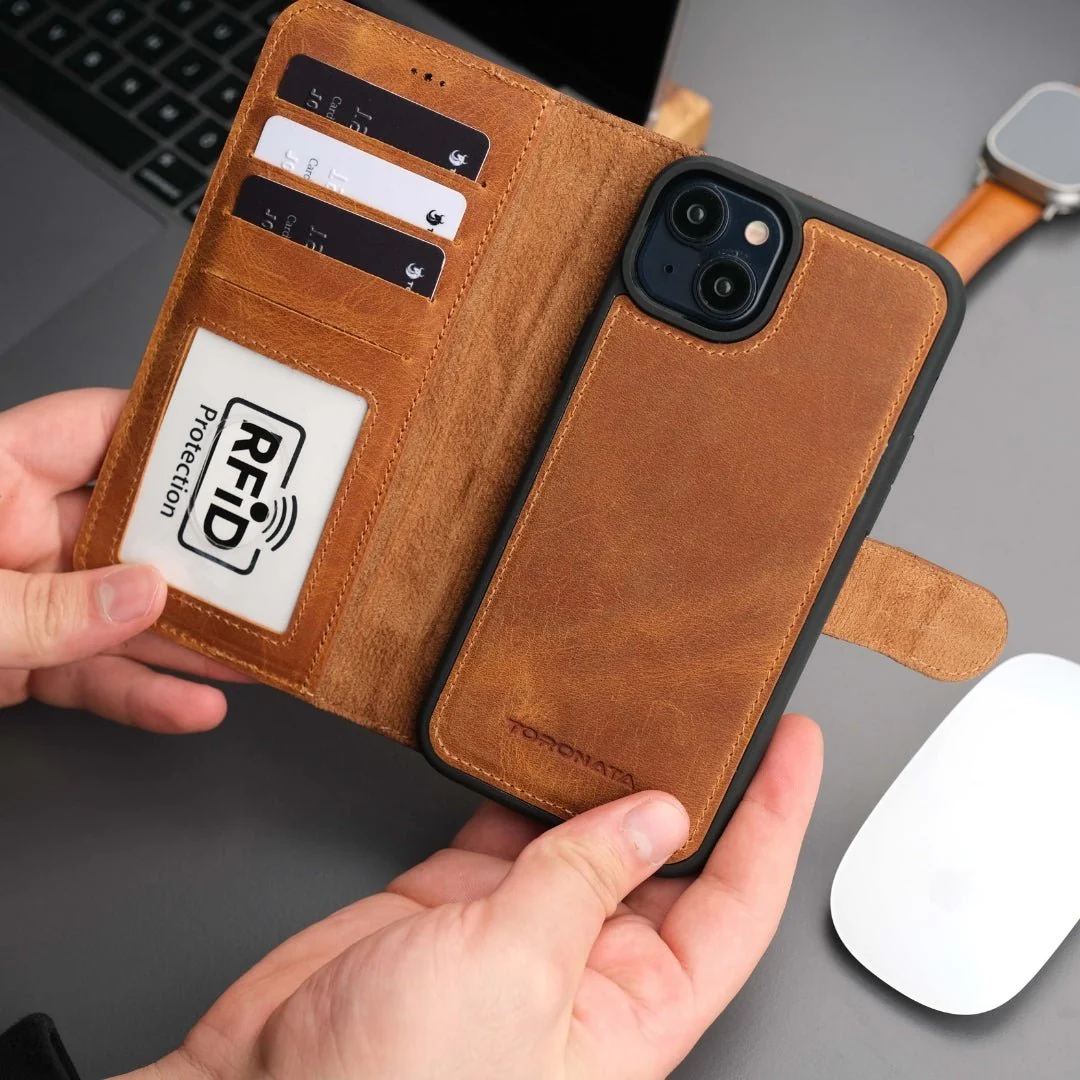 Casper iPhone 16 Wallet Case Leather MagSafe - Image 25