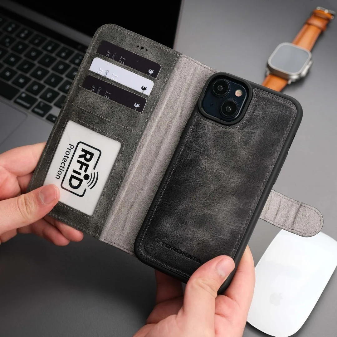 Casper iPhone 16 Wallet Case Leather MagSafe - Image 33