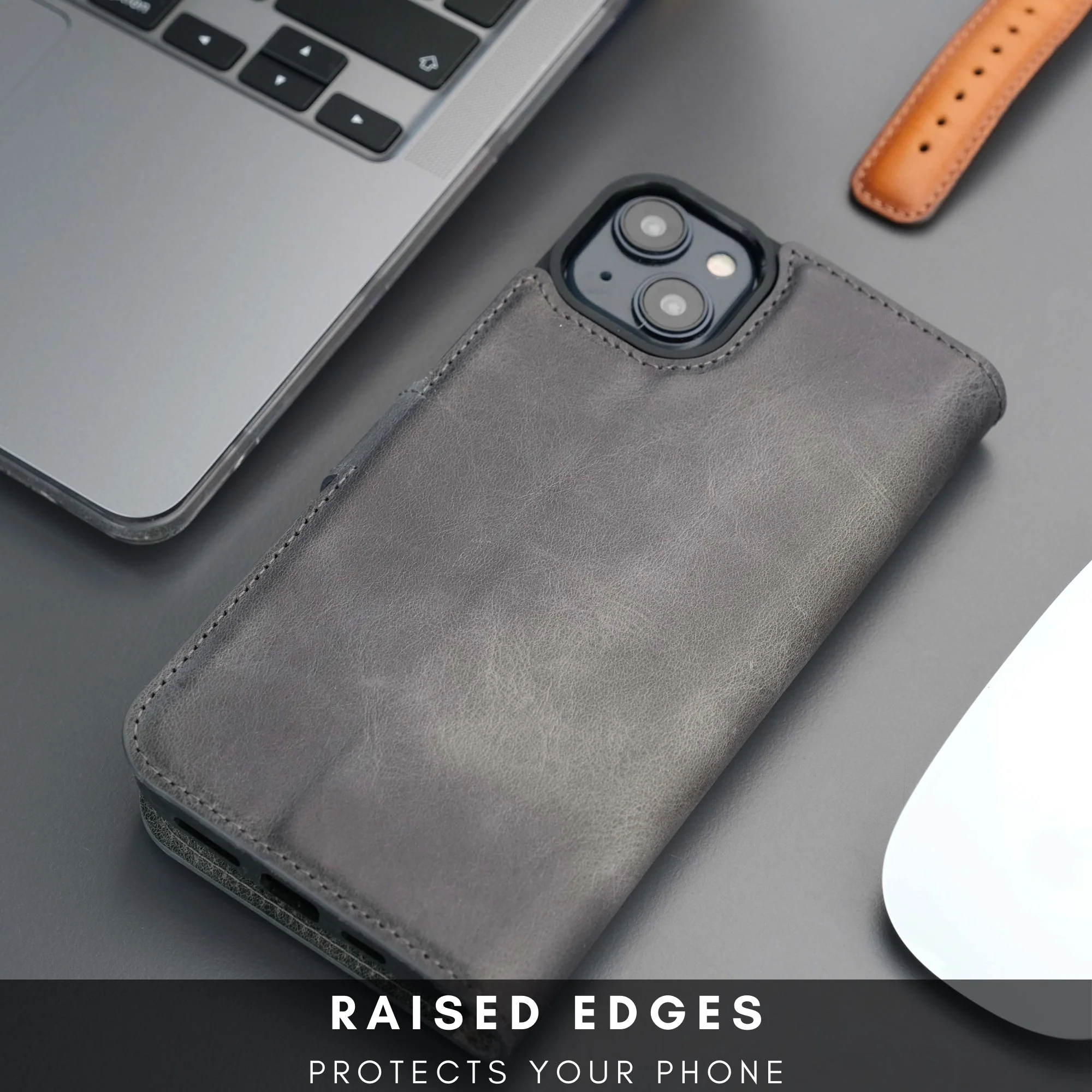 Casper Leather iPhone 14 Plus Wallet Case | MagSafe - Image 42