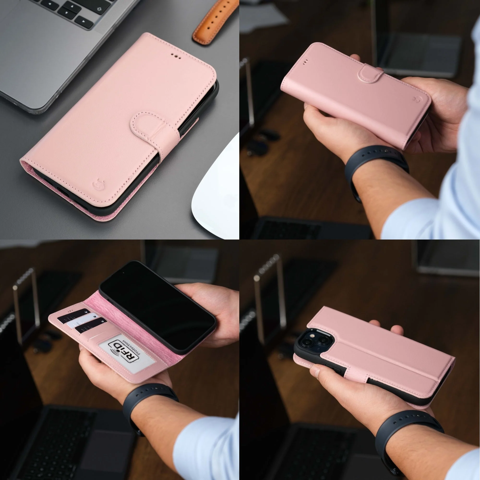 Casper Leather iPhone 14 Plus Wallet Case | MagSafe - Image 62