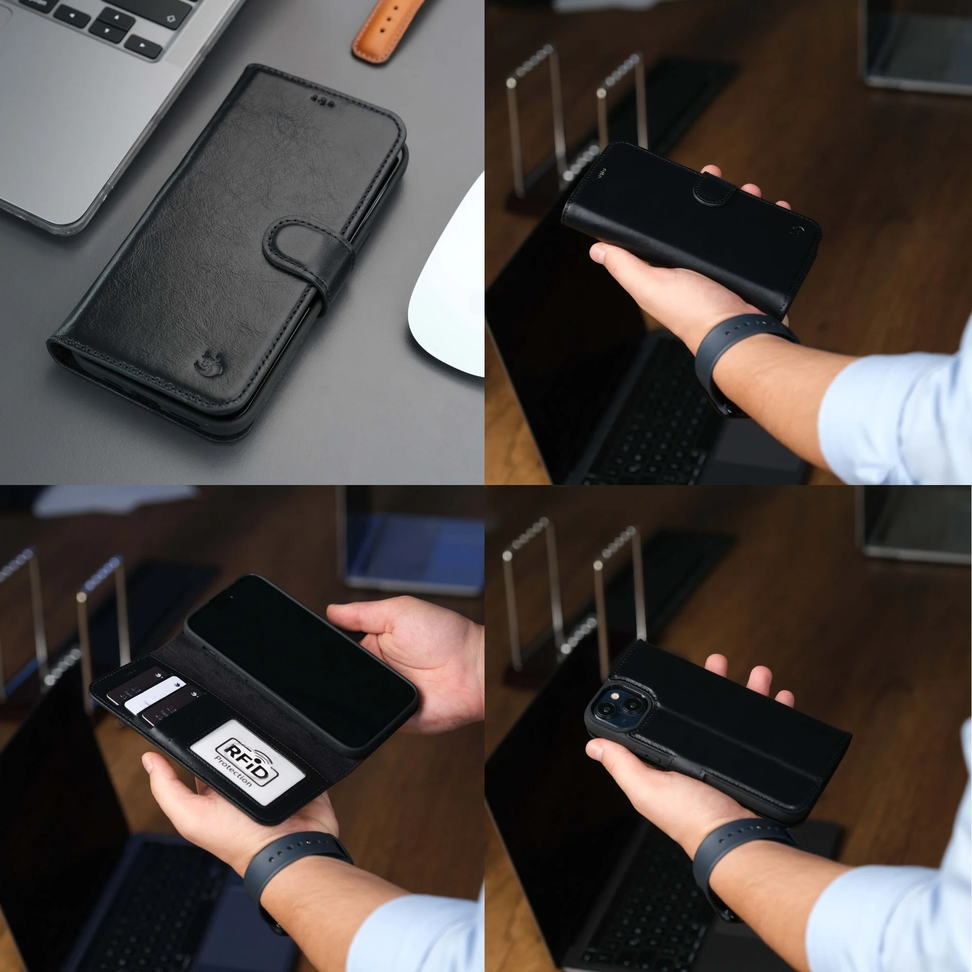 Casper Leather iPhone 14 Plus Wallet Case | MagSafe - Image 8