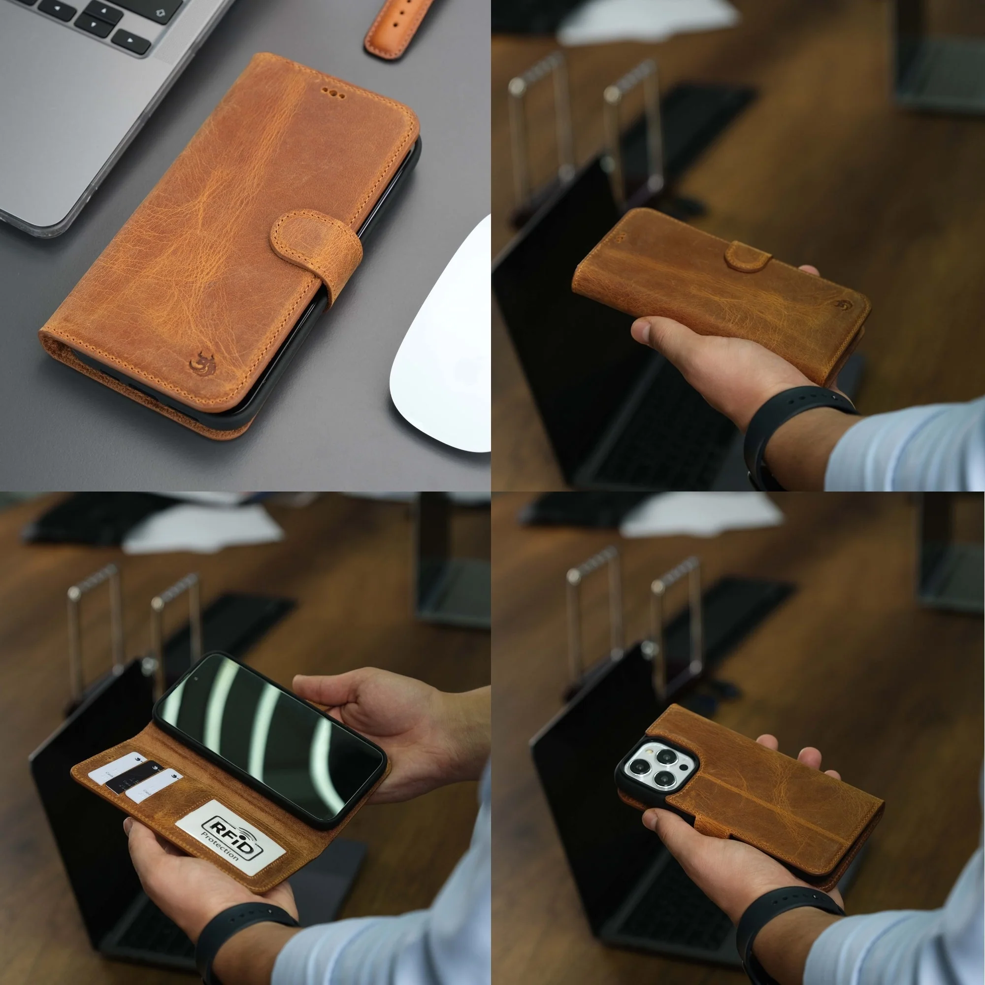 Casper Leather iPhone 14 Pro Max Wallet Case | MagSafe - Image 35