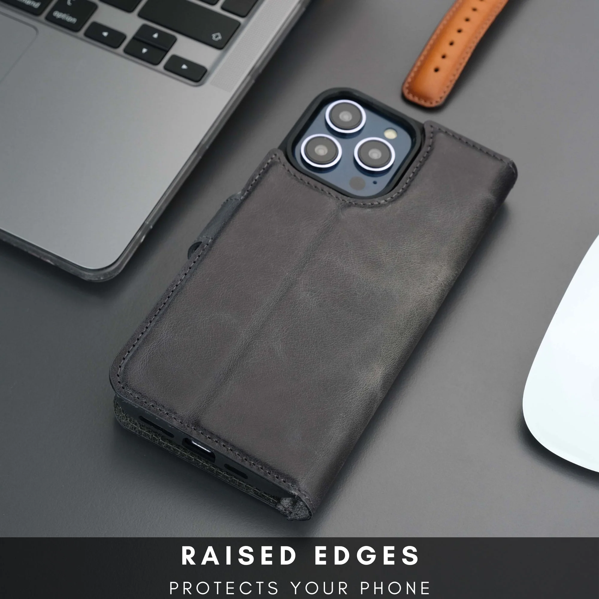 Casper Leather iPhone 14 Pro Max Wallet Case | MagSafe - Image 42