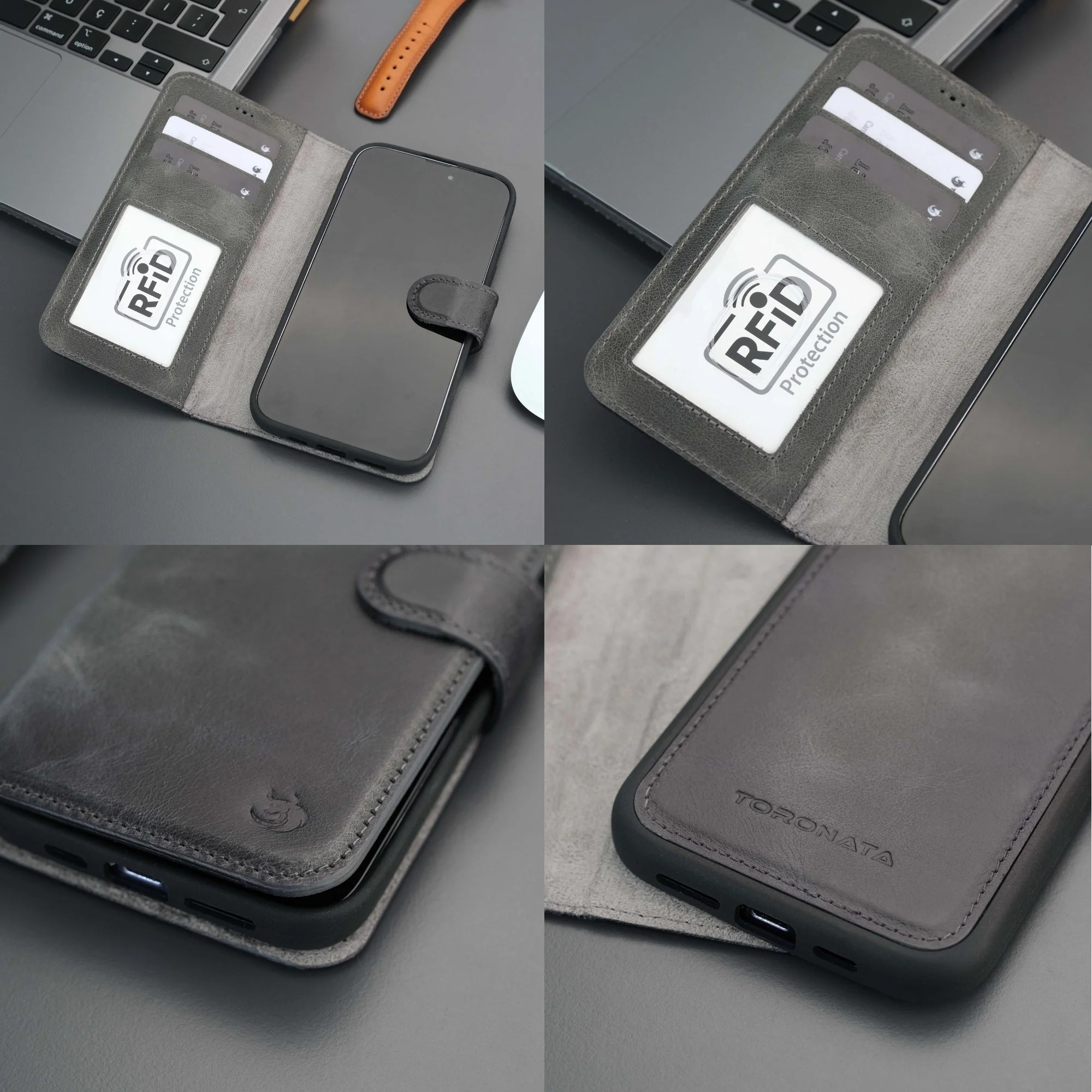 Casper Leather iPhone 14 Pro Wallet Case | MagSafe - Image 45