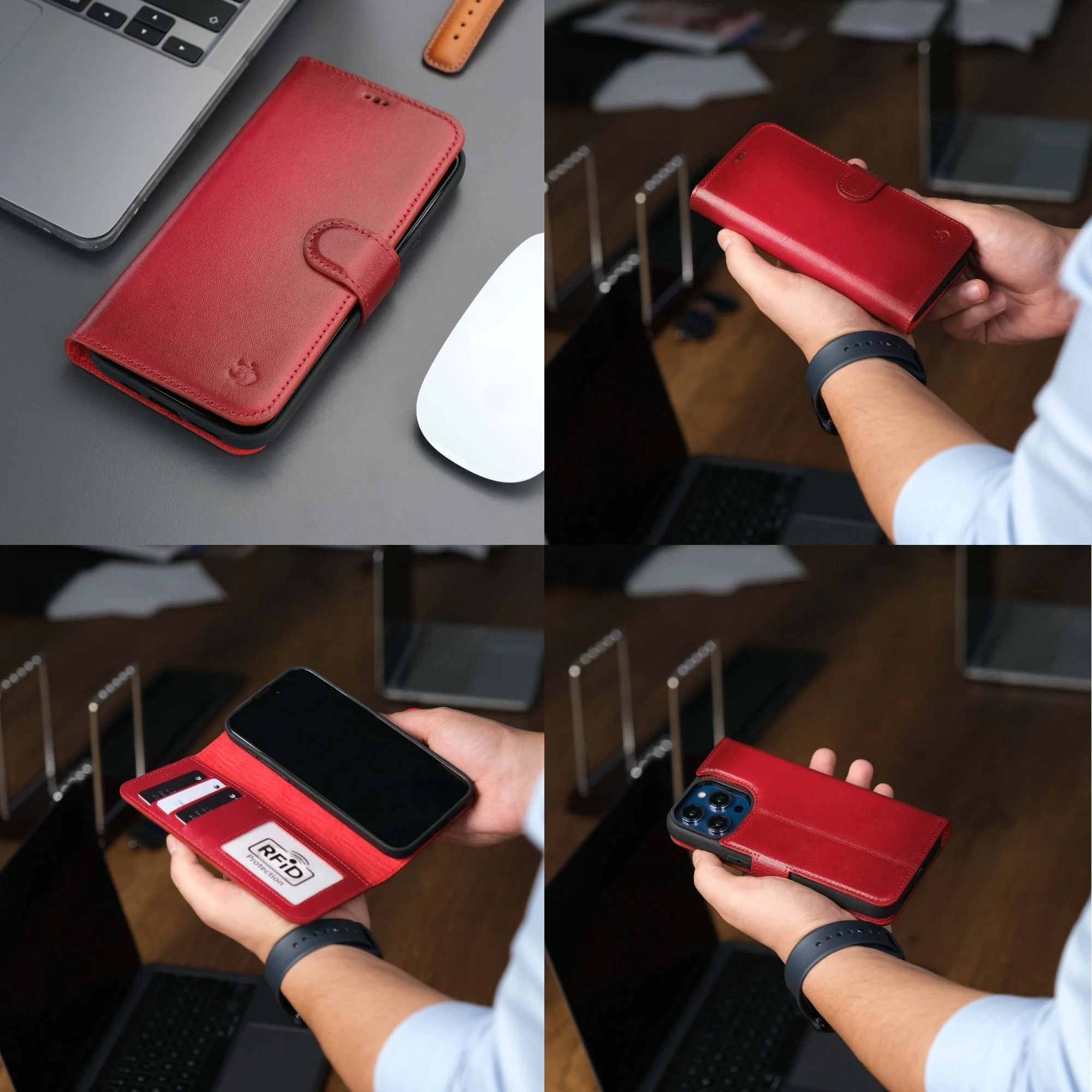 Casper Leather iPhone 14 Pro Wallet Case | MagSafe - Image 53