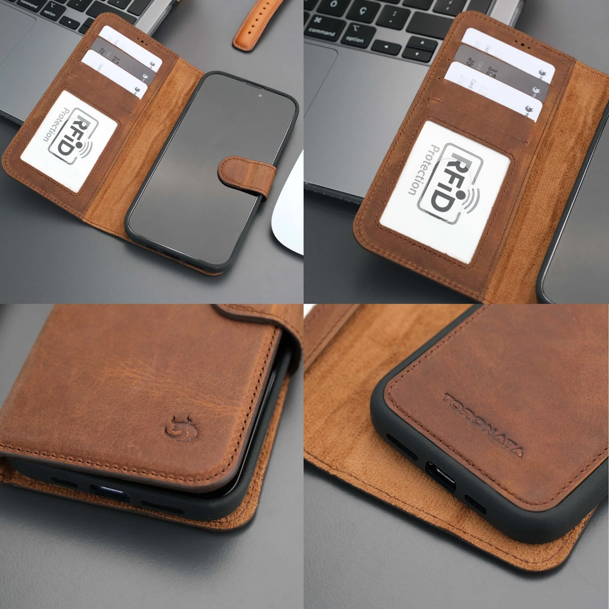 Casper Leather iPhone 14 Pro Wallet Case | MagSafe - Image 9